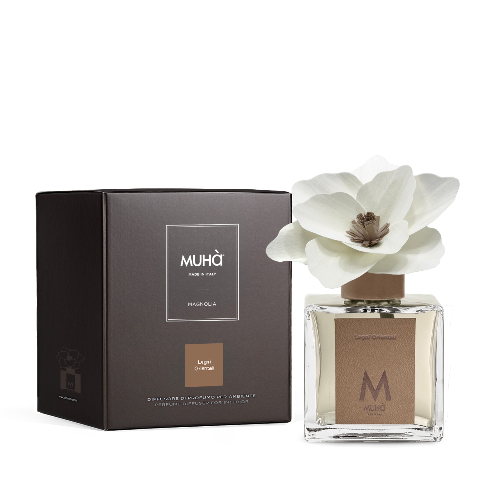 Muhà Reed Diffuser Magnolia Oriental Woods - 250ML