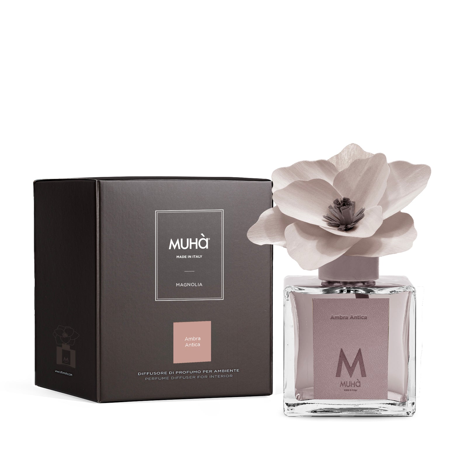 Muhà Scented Diffuser Magnolia Amber Antica - 250ML