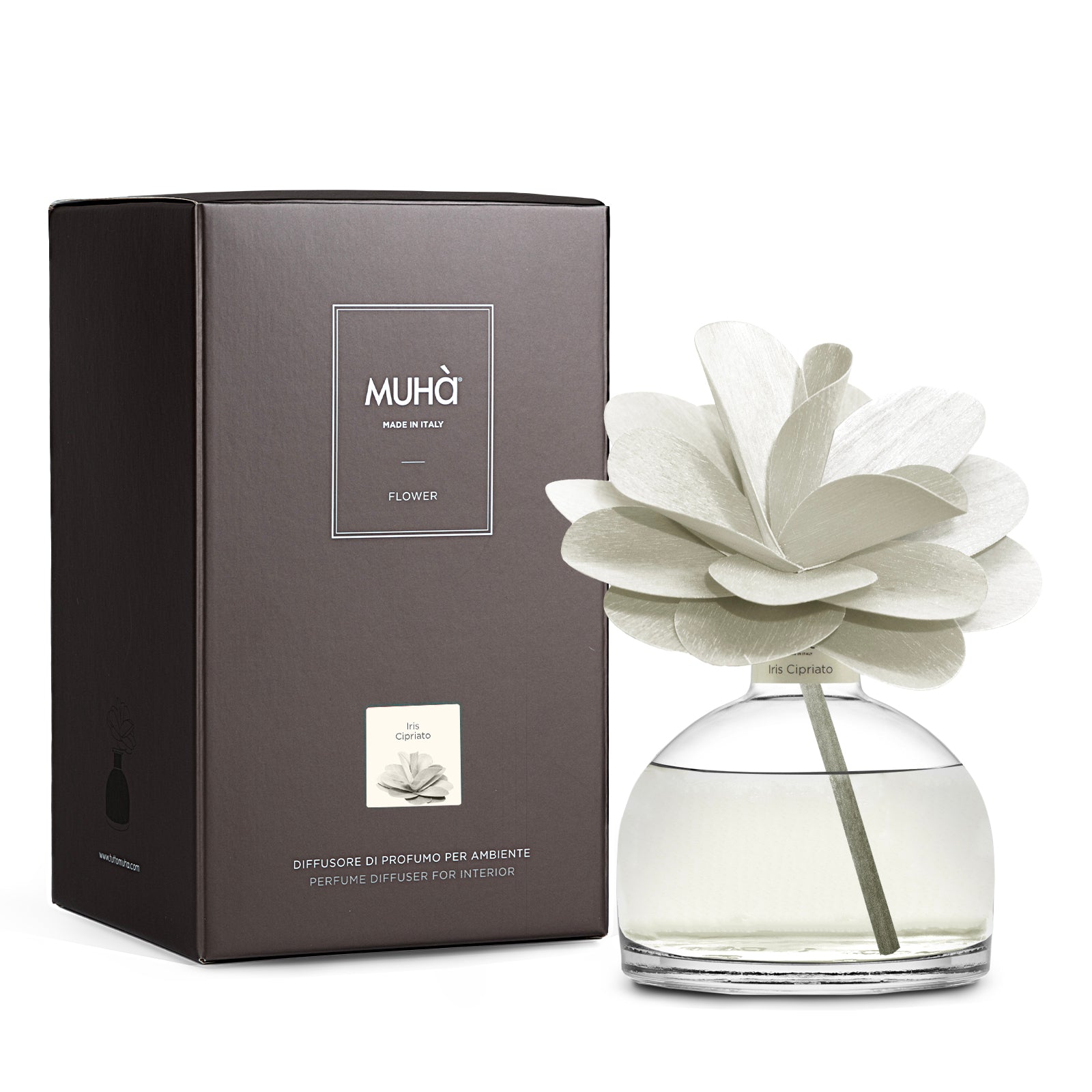 Muhà Scent Diffuser FLOWER Iris Cipriato - 200ML