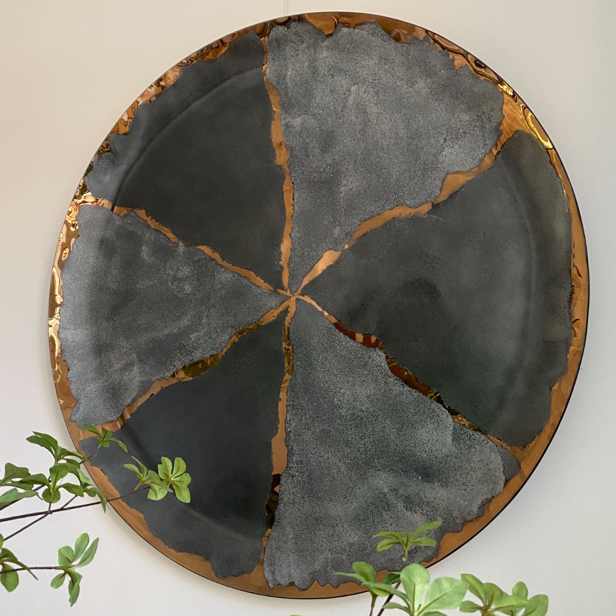 Silver Wall Plate - Regina Medeiros