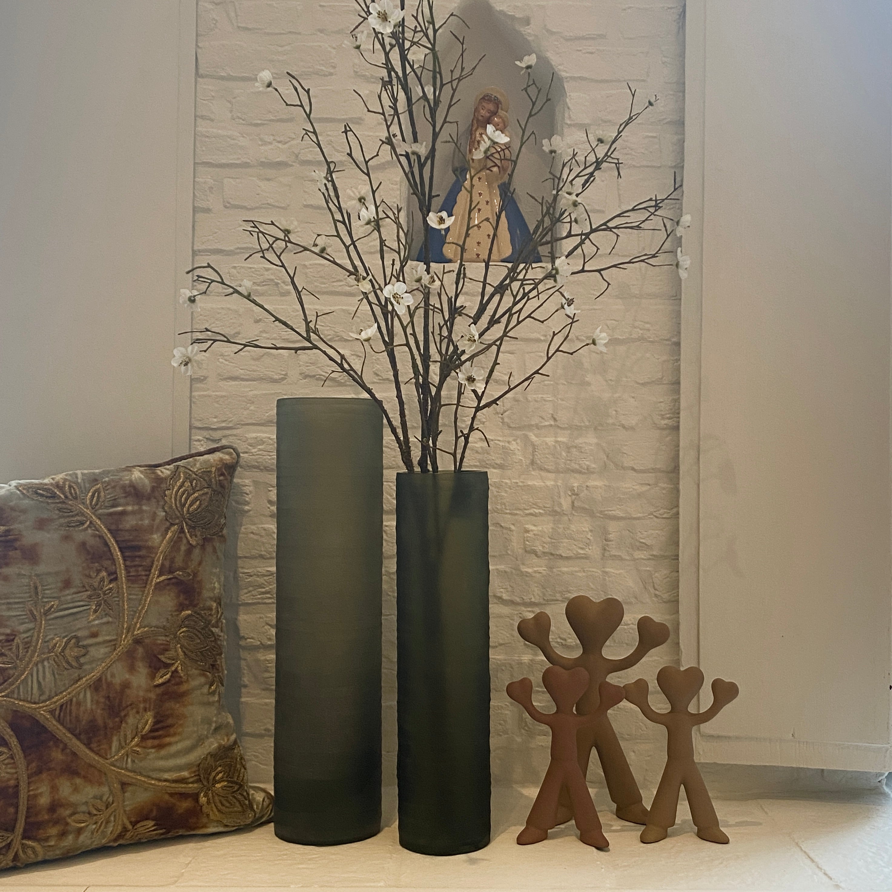 RAF DELUXE Vase Ona Frosted Green - Large