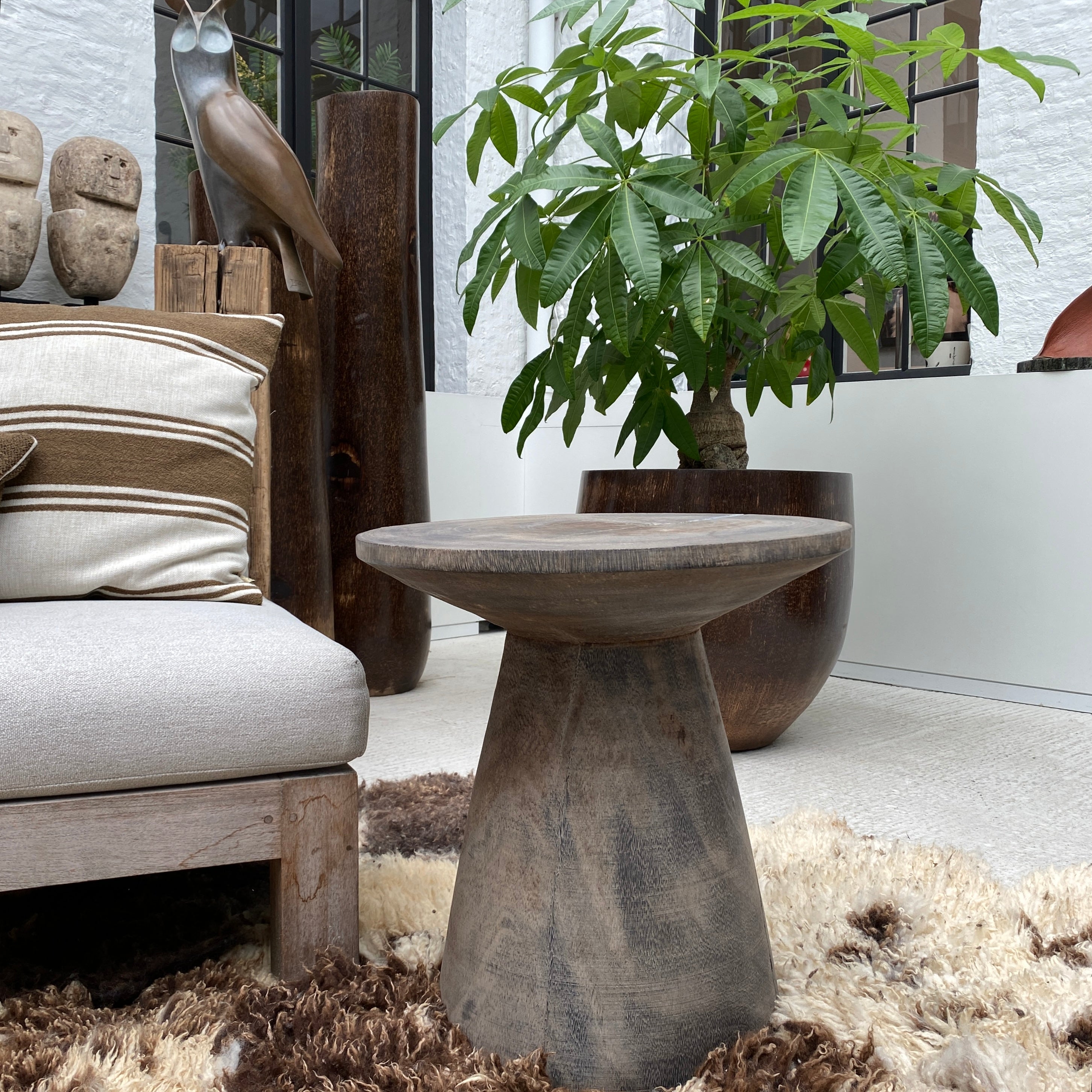 Warehouse Breit Diabolo table grey