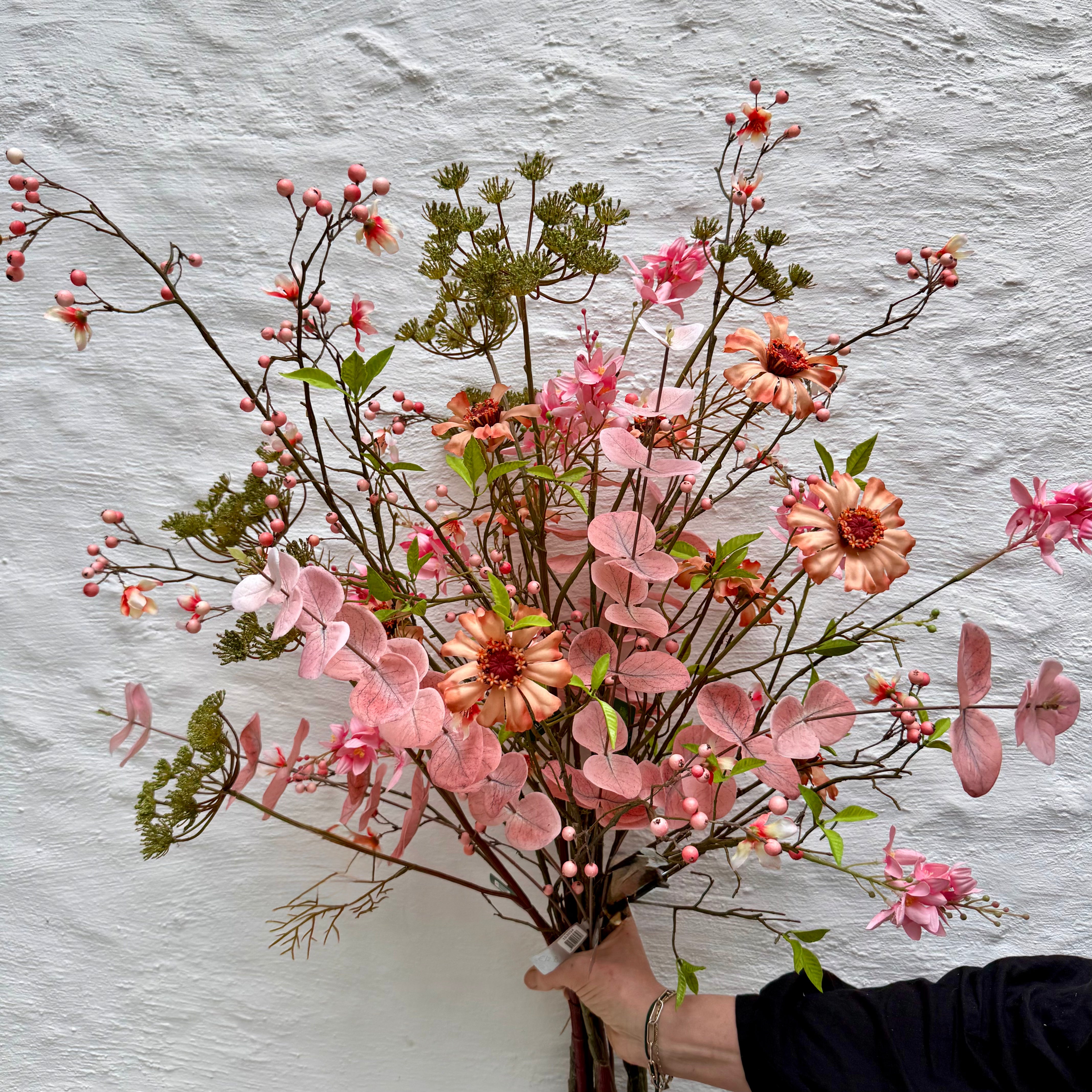 Zijdeboeket - Blush meadow