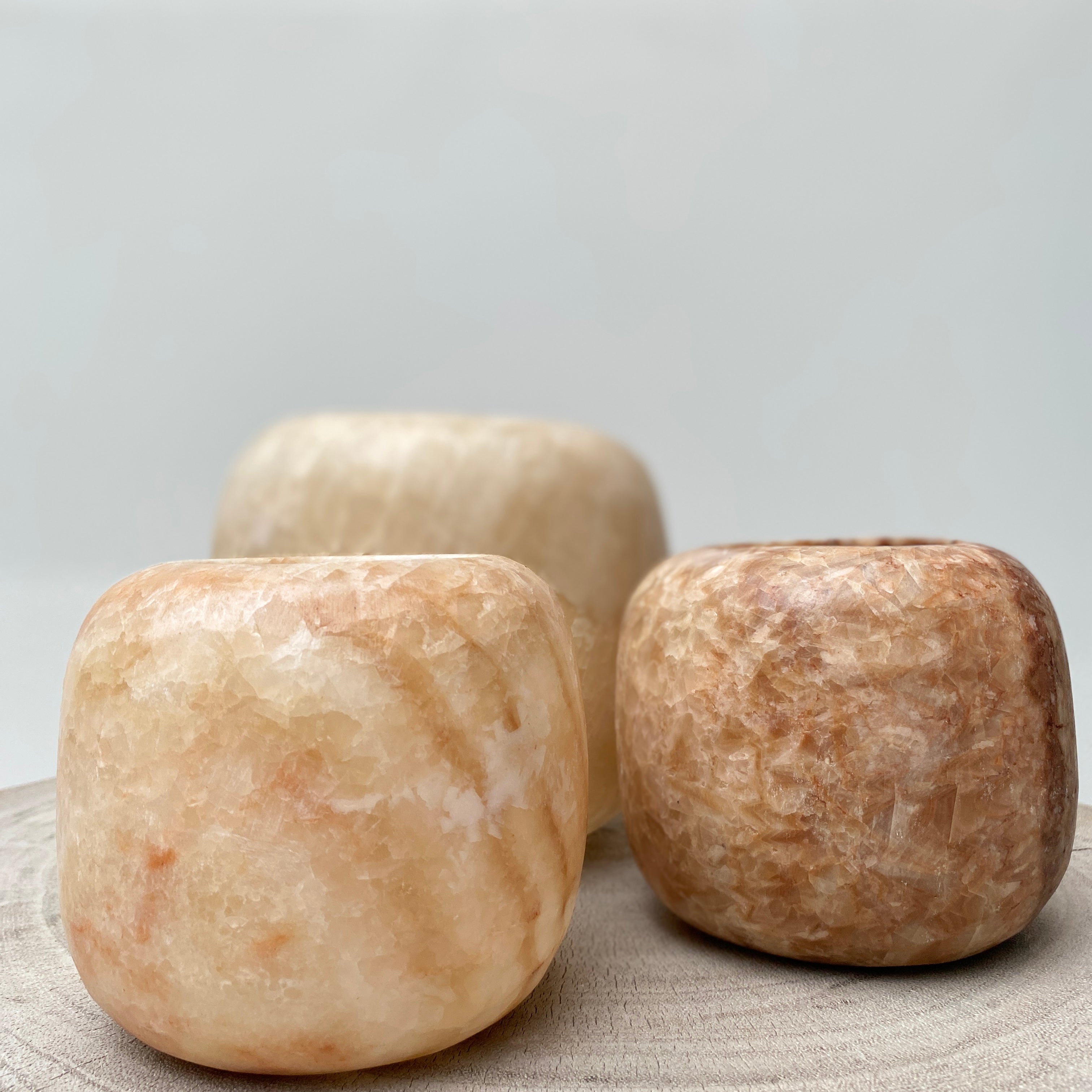 Alabaster Theelichthouder Curra Small (14cm)