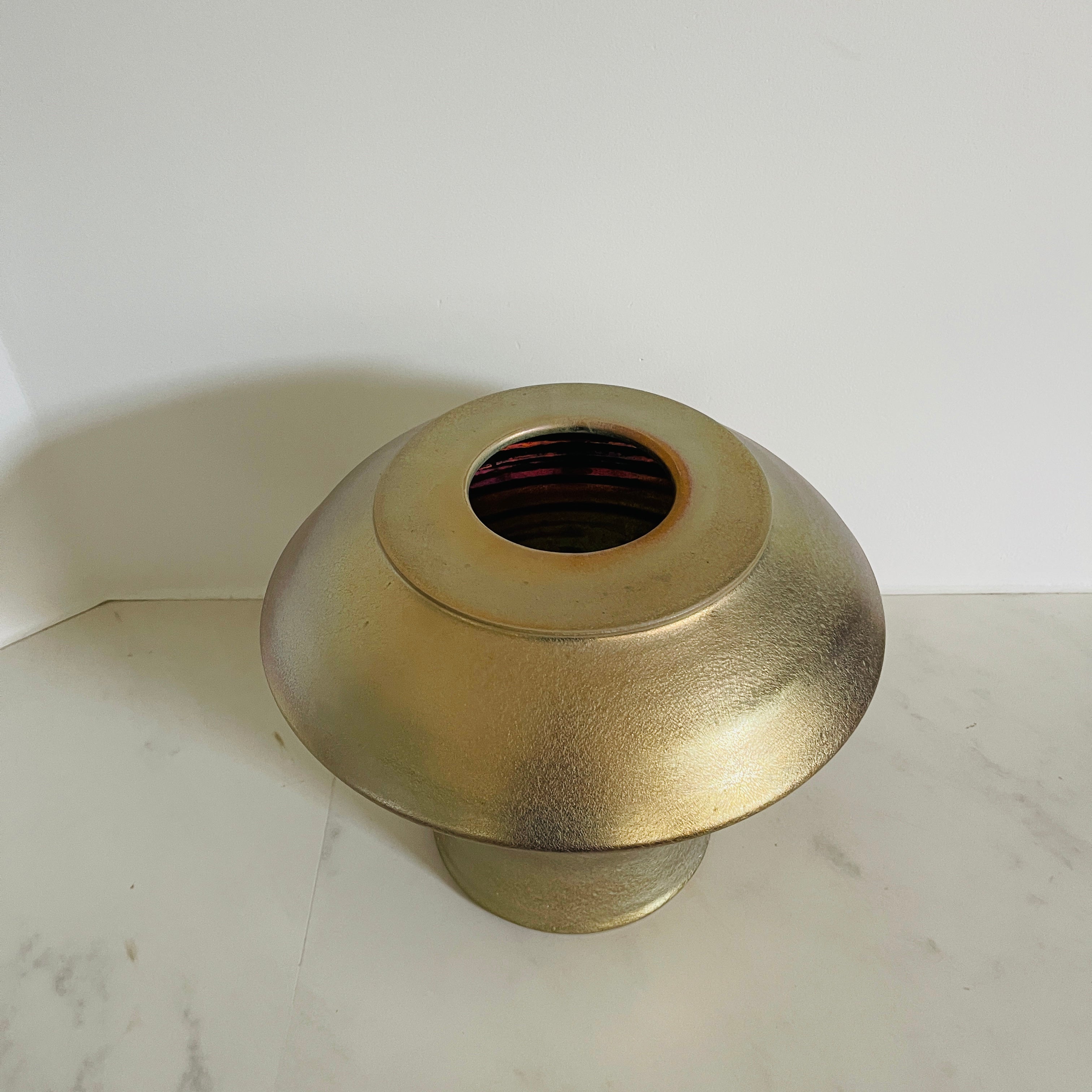 Mobach Keramiek vaas KM175 - Goud