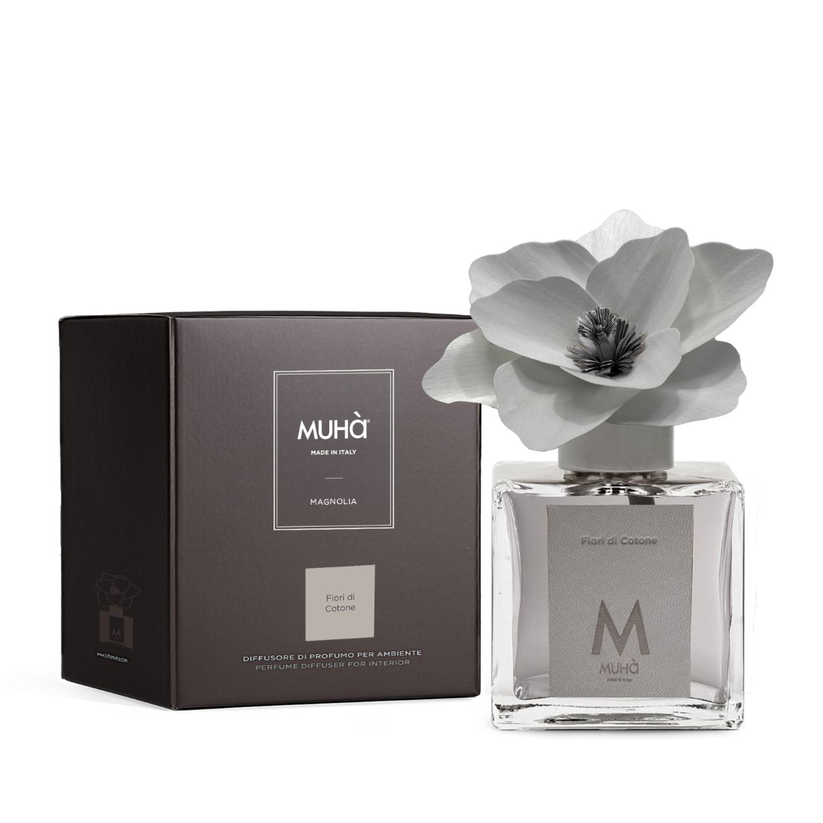 Muhà Scent Diffuser Magnolia Cotton Flower - 500ML