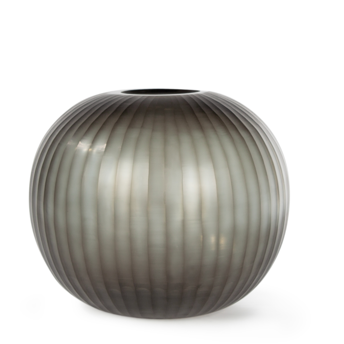 GUAXS Vase Gobi Indigo/Smokegrey - Round