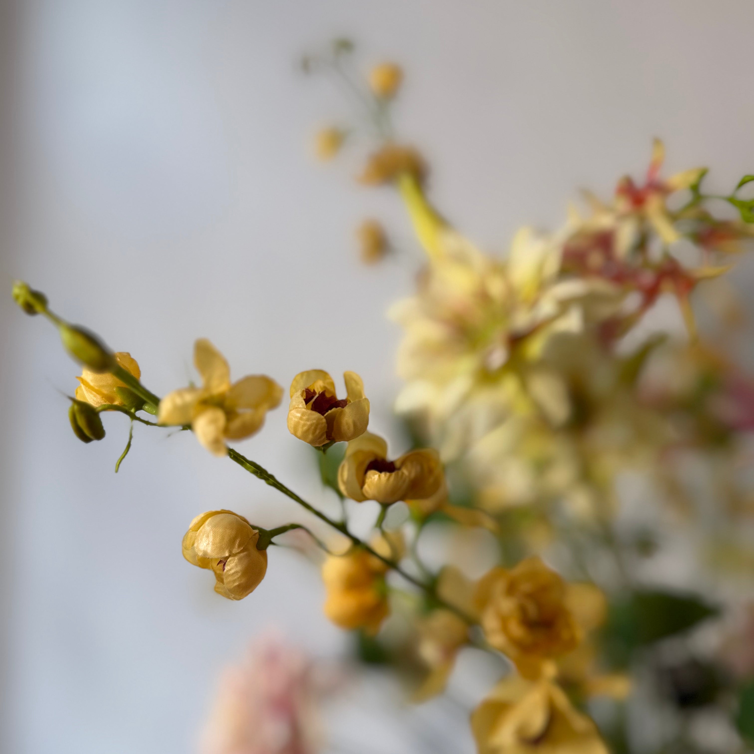 Zijdeboeket - Honey Blush