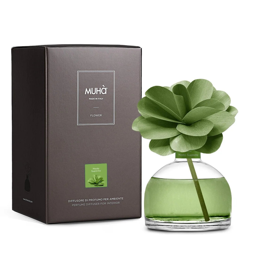 Diffuseur de parfum Muhà FLEUR Cèdre & Bergamote - 200ML