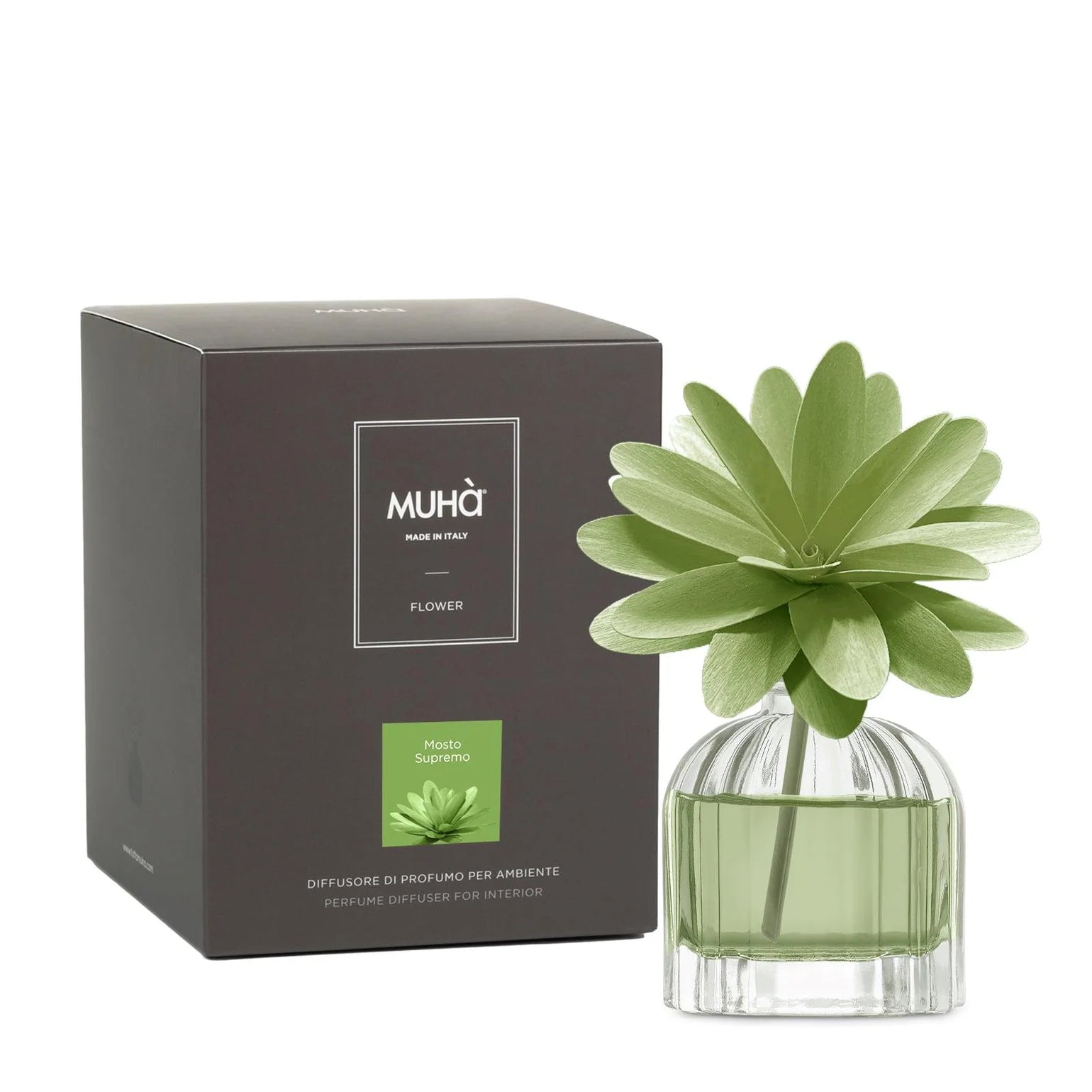 Diffuseur de parfum Muhà FLEUR Cèdre & Bergamote - 200ML