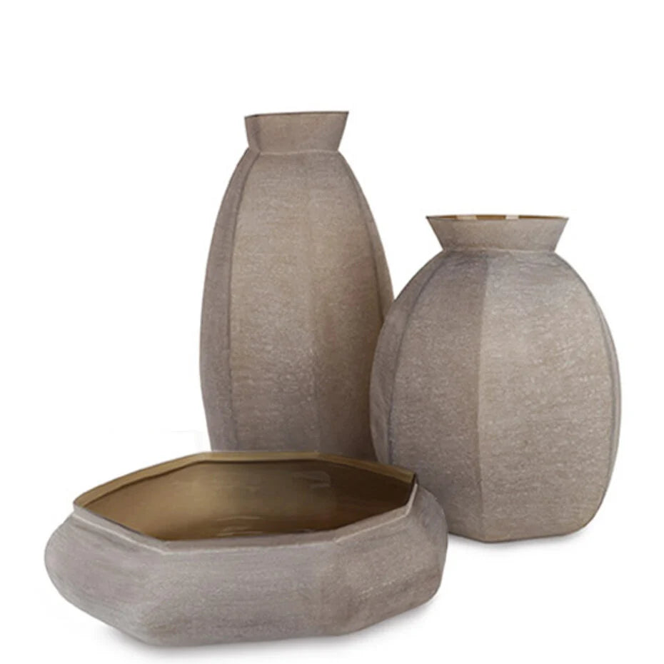 GUAXS Vase Karakol Smokegrey