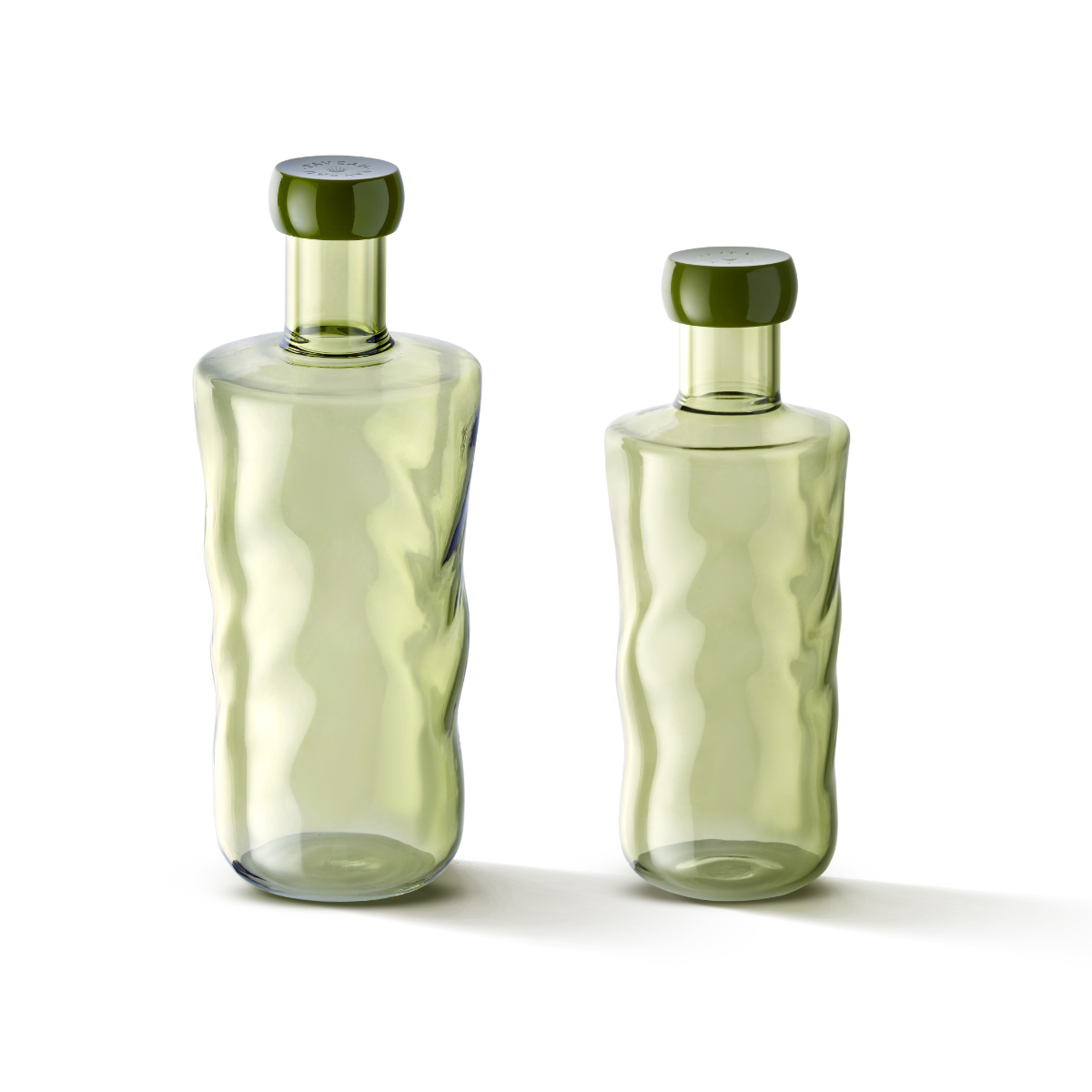 Paveau Colorful Swirl water bottle large - Moss (Green)