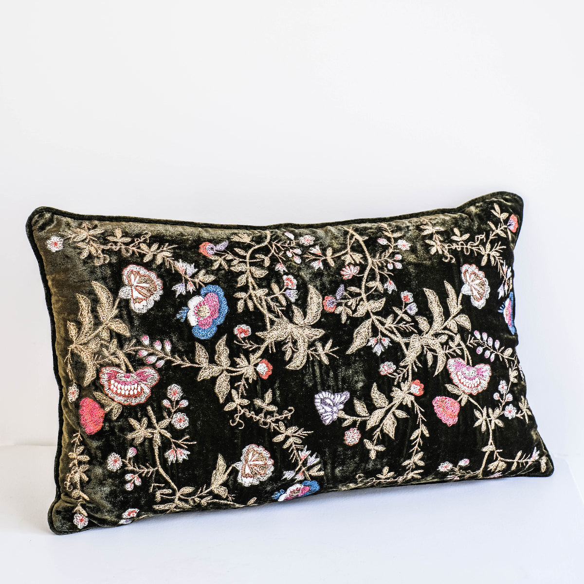 Anke Drechsel kussen Jane Dark Green
