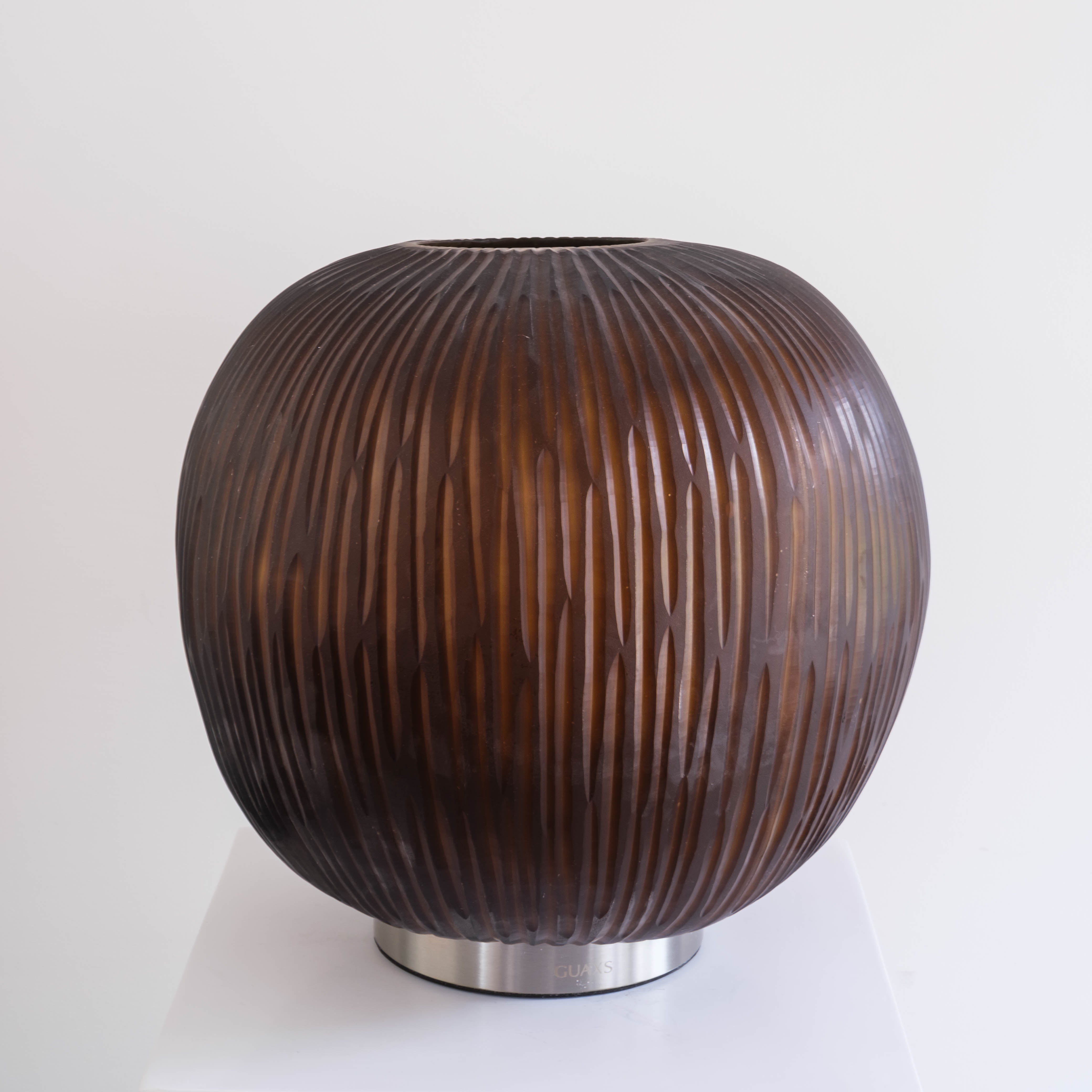 Guaxs Table Lamp Erbse 2 - Butter/brown
