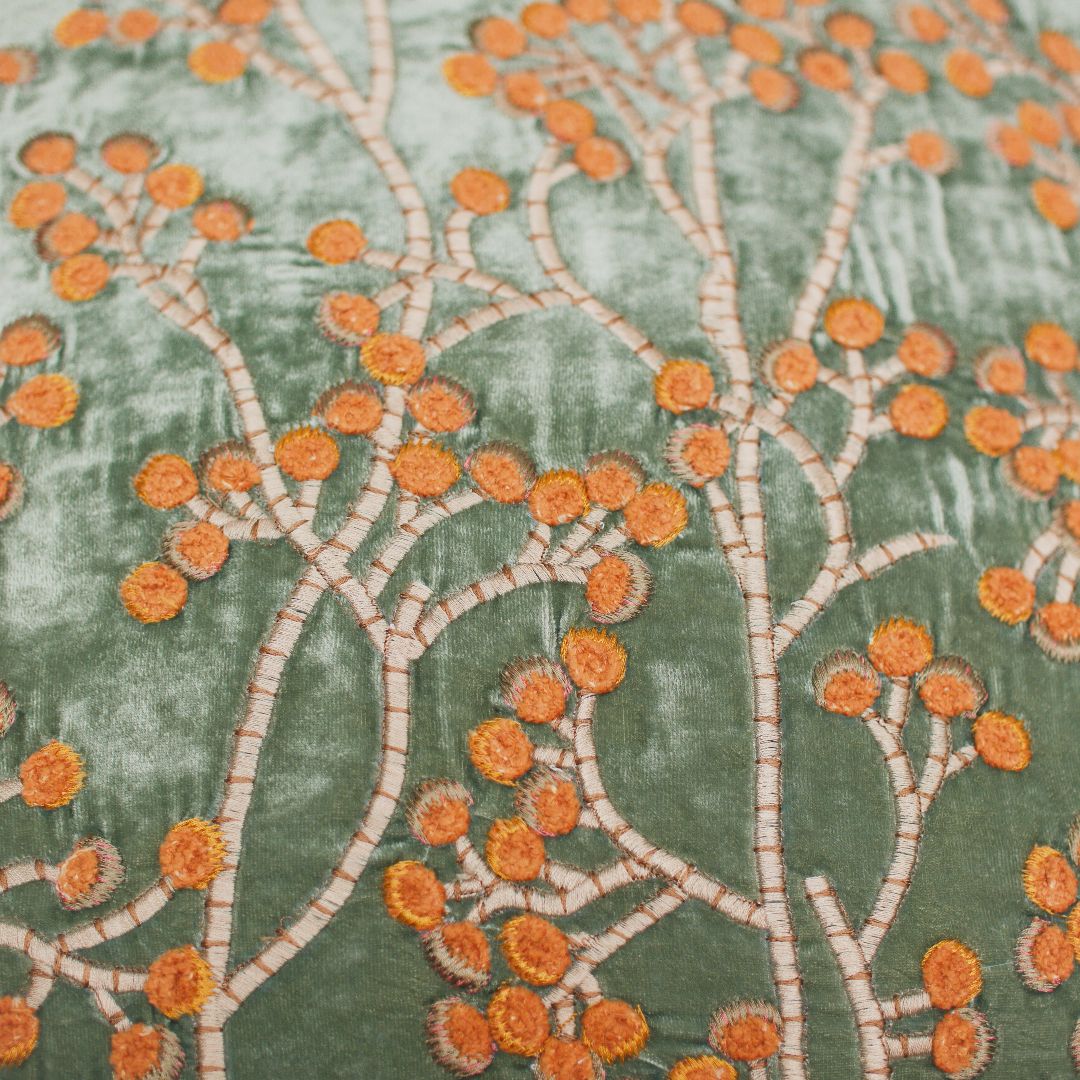 Anke Drechsel kussen Berries Aqua