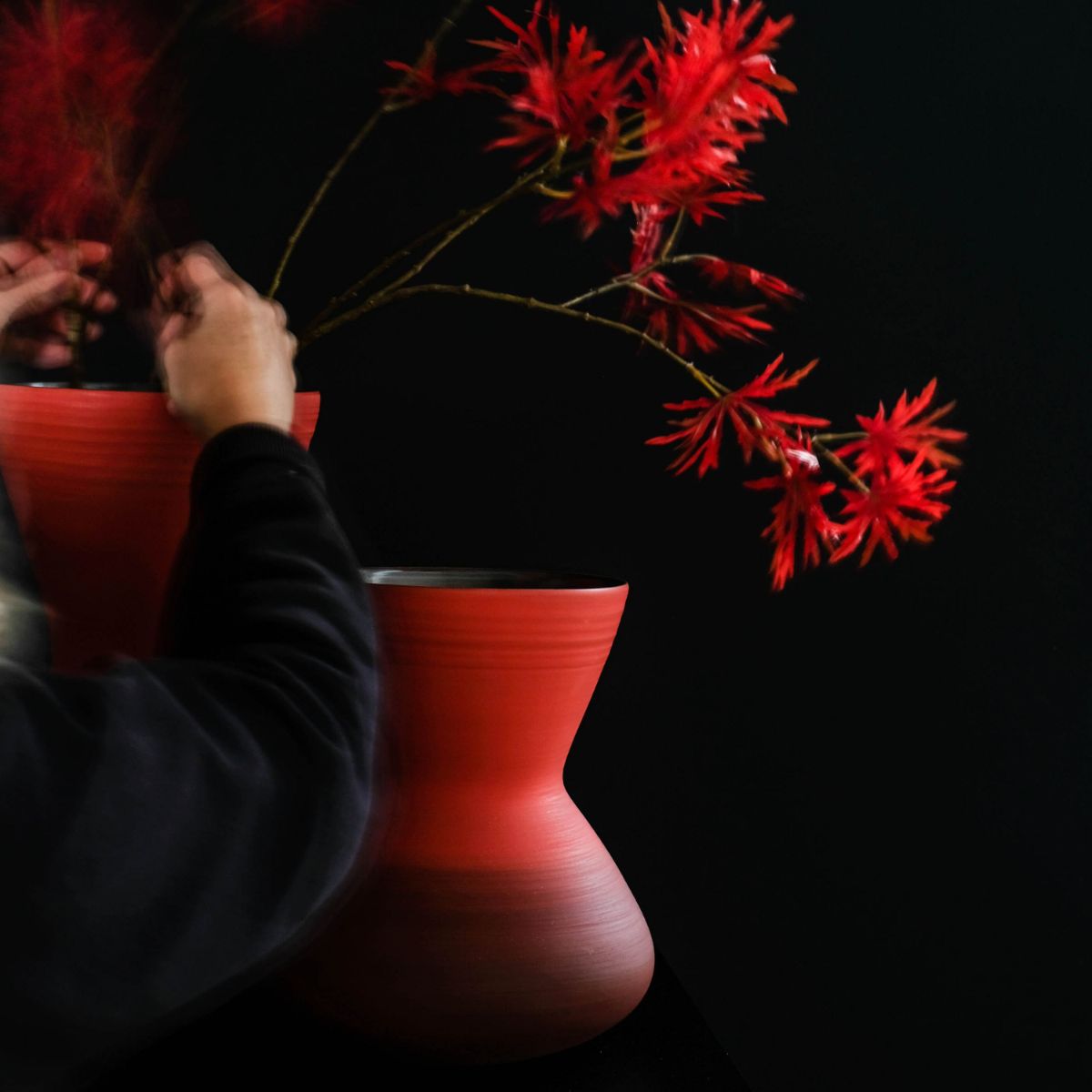 Rina Menardi ceramic vase Giara Poppy