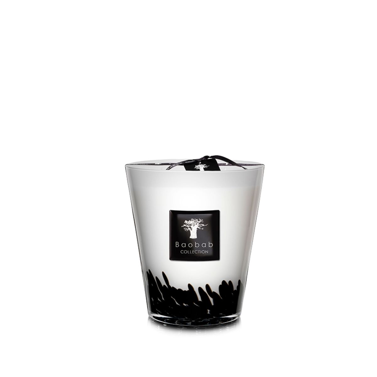 Baobab geurkaars - Black Feathers
