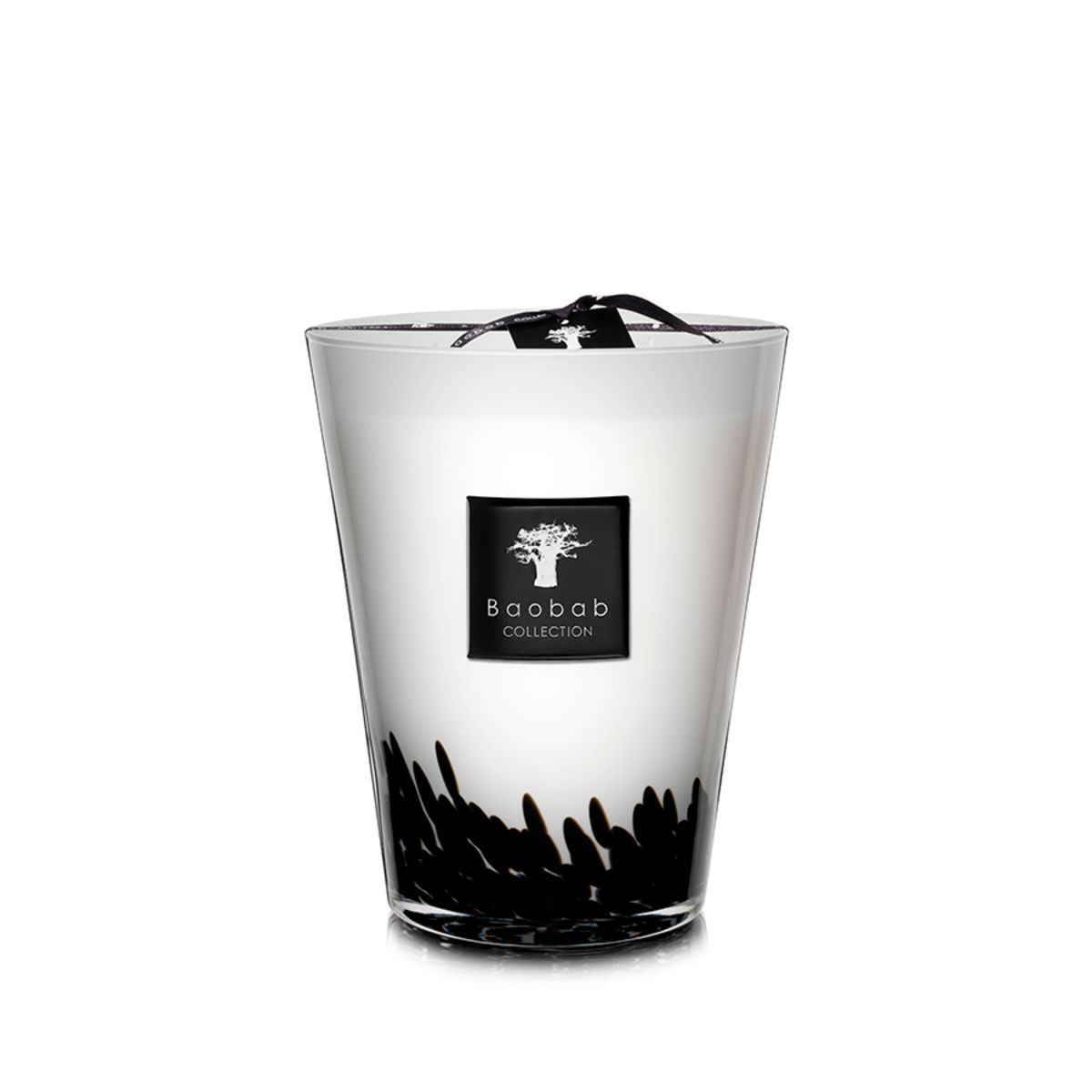 Baobab geurkaars - Black Feathers