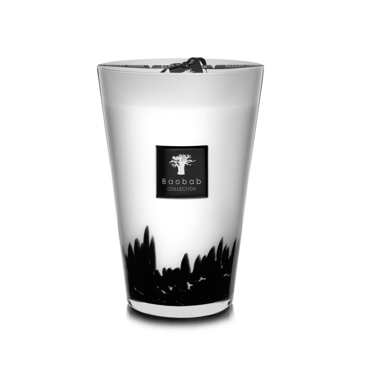 Baobab geurkaars - Black Feathers