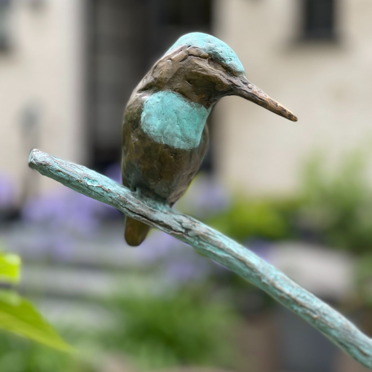 Jonneke Kodde - Kingfisher on bent branch