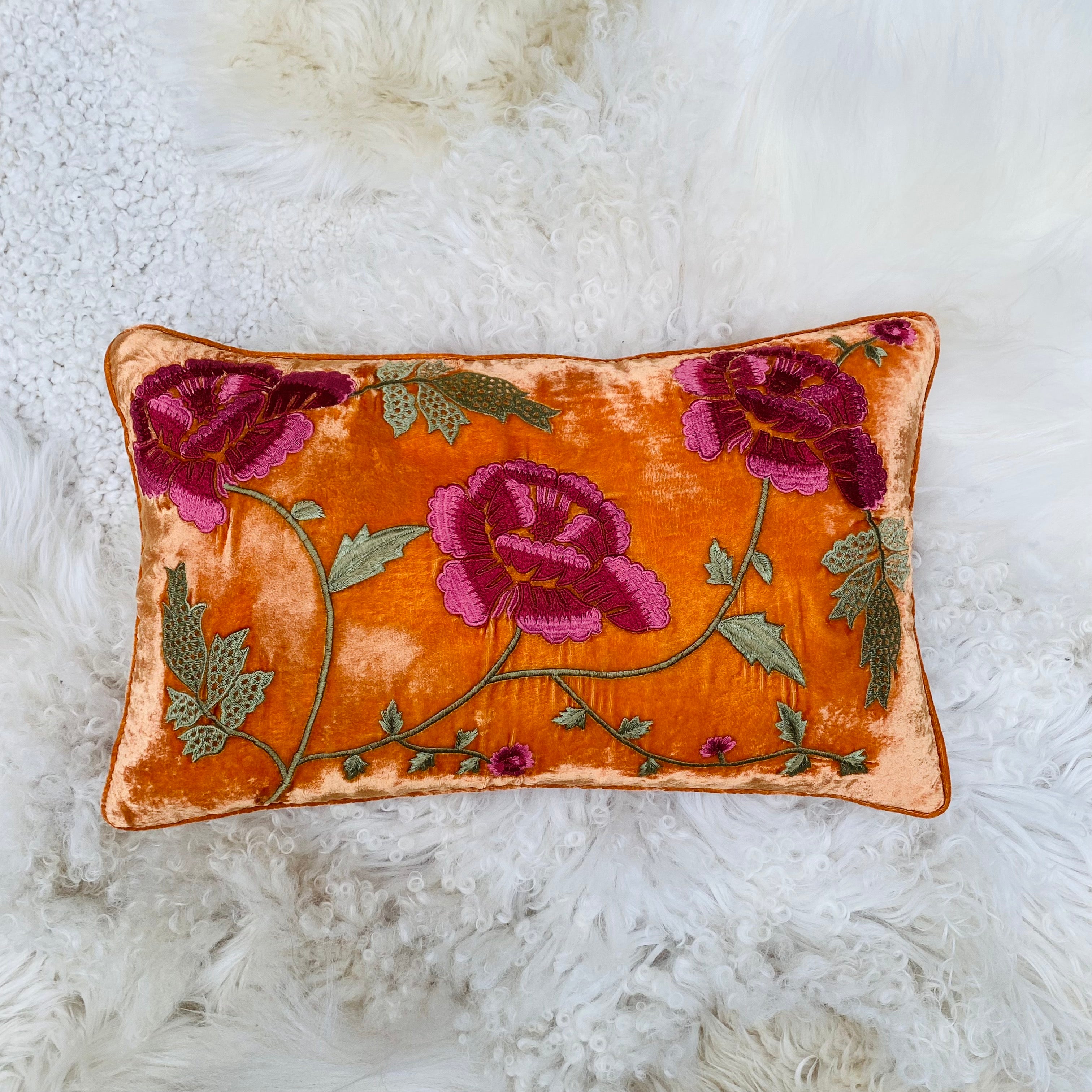 Anke Drechsel kussen - Delia Tangerine