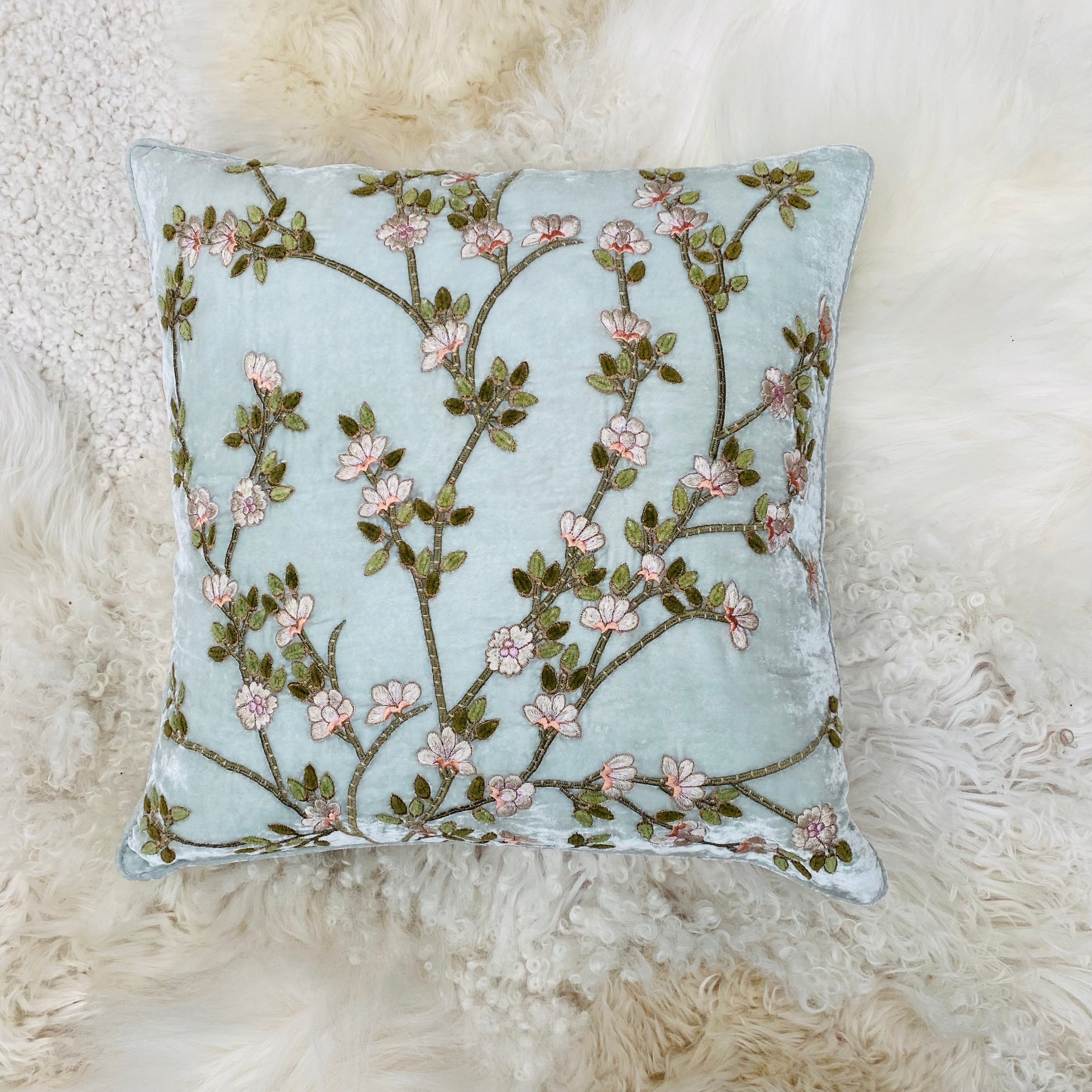 Anke Drechsel kussen - Tuileries S Blue