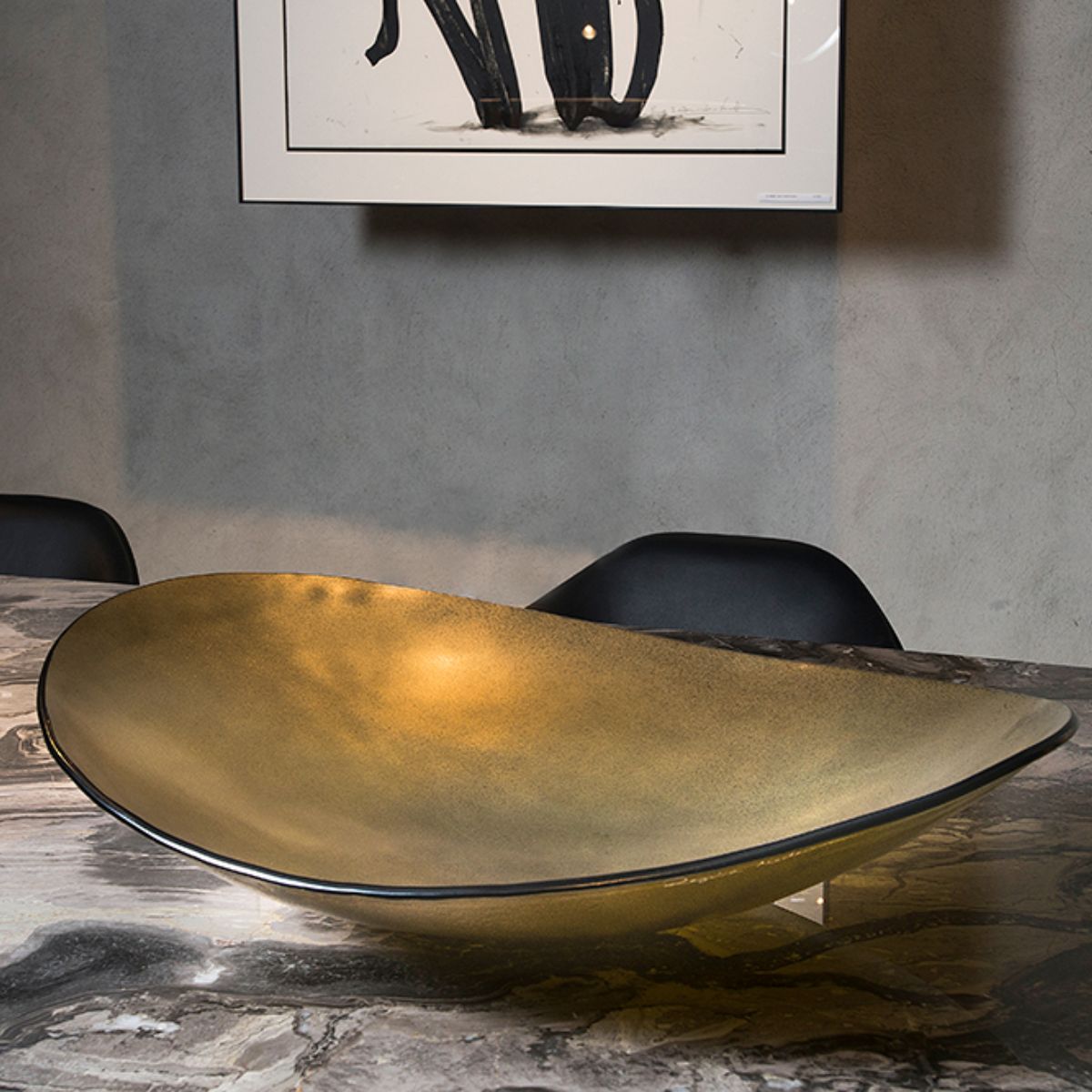 Regina Medeiros glazen schaal Bowl Oval