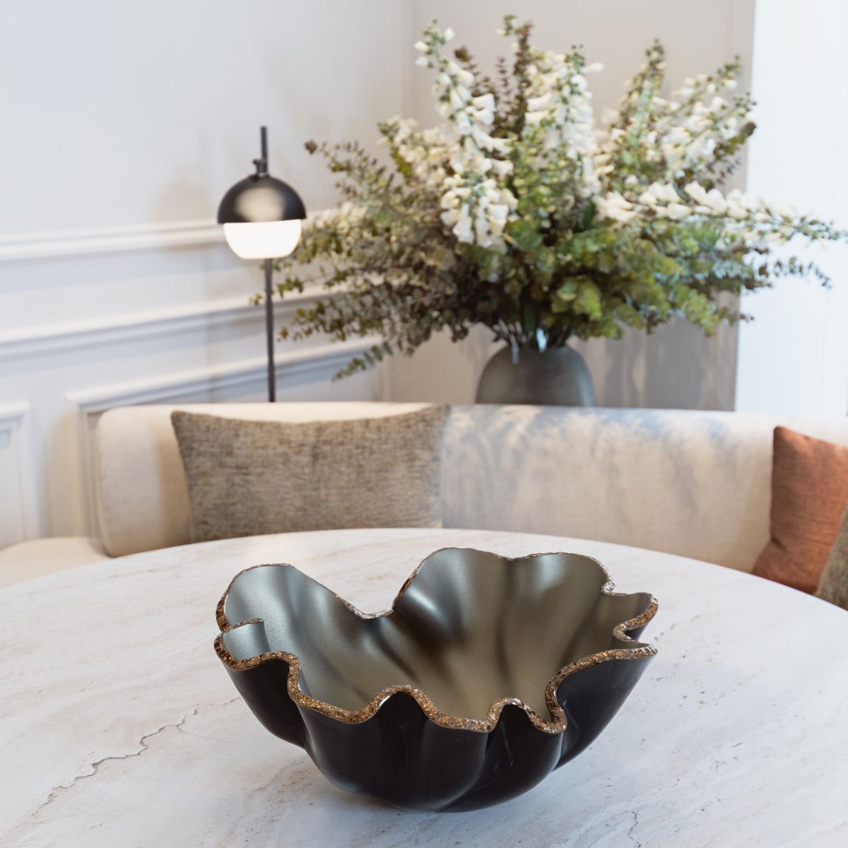 Regina Medeiros glass Bowl Lirio R