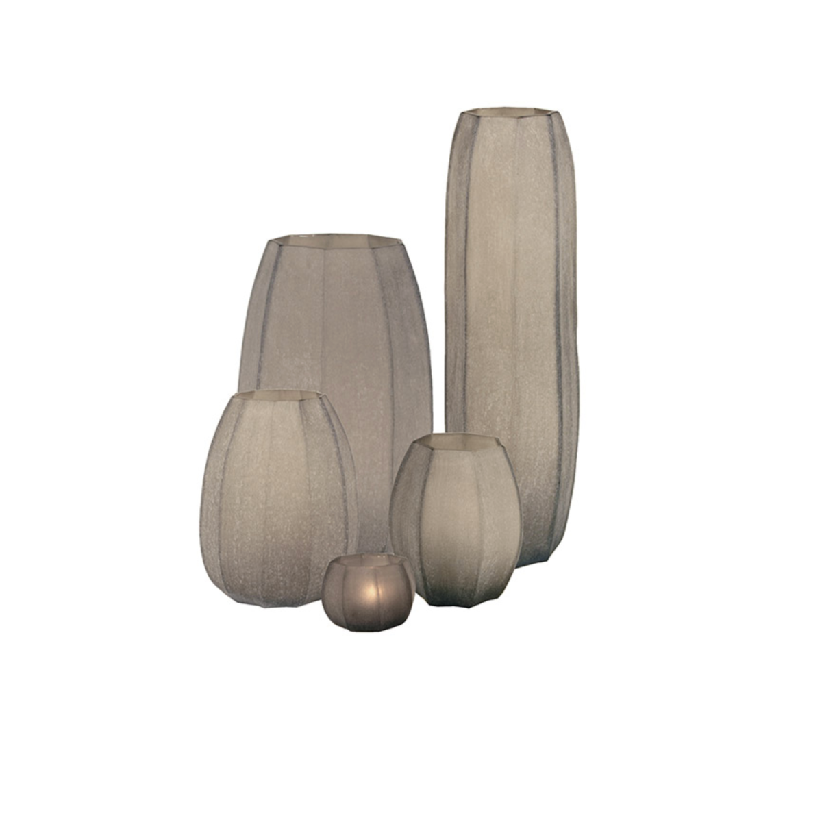 GUAXS Vase Koonam Smokegrey