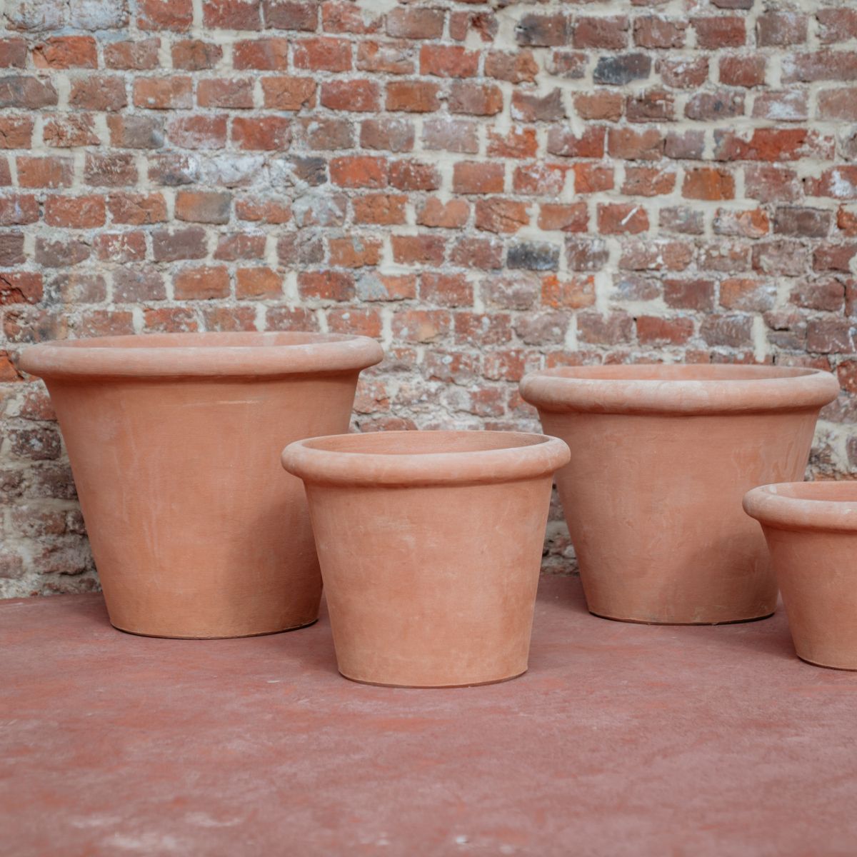 Terracotta d'Arte pot Conca Alta Liscia