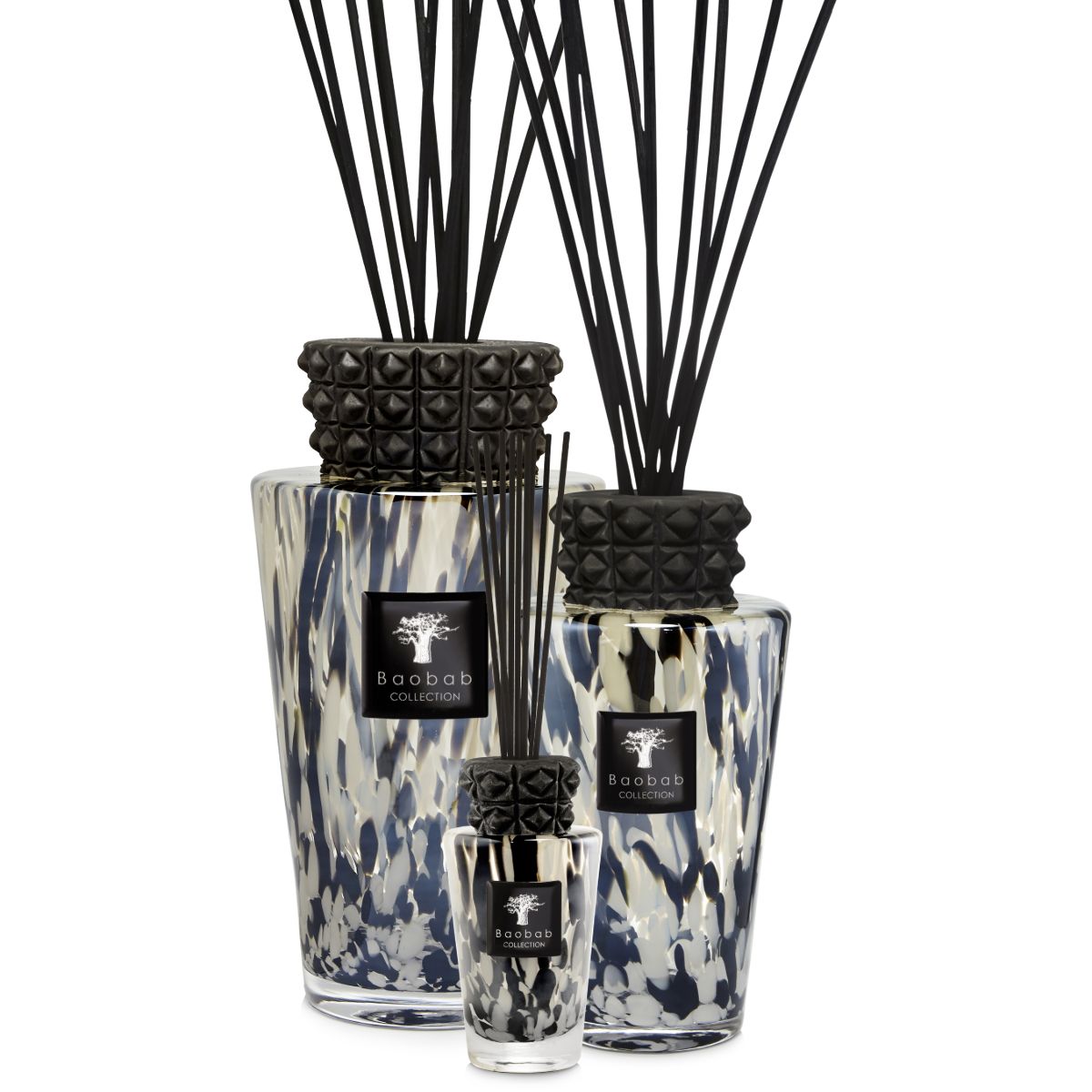 Baobab geurkaars - Black Pearls