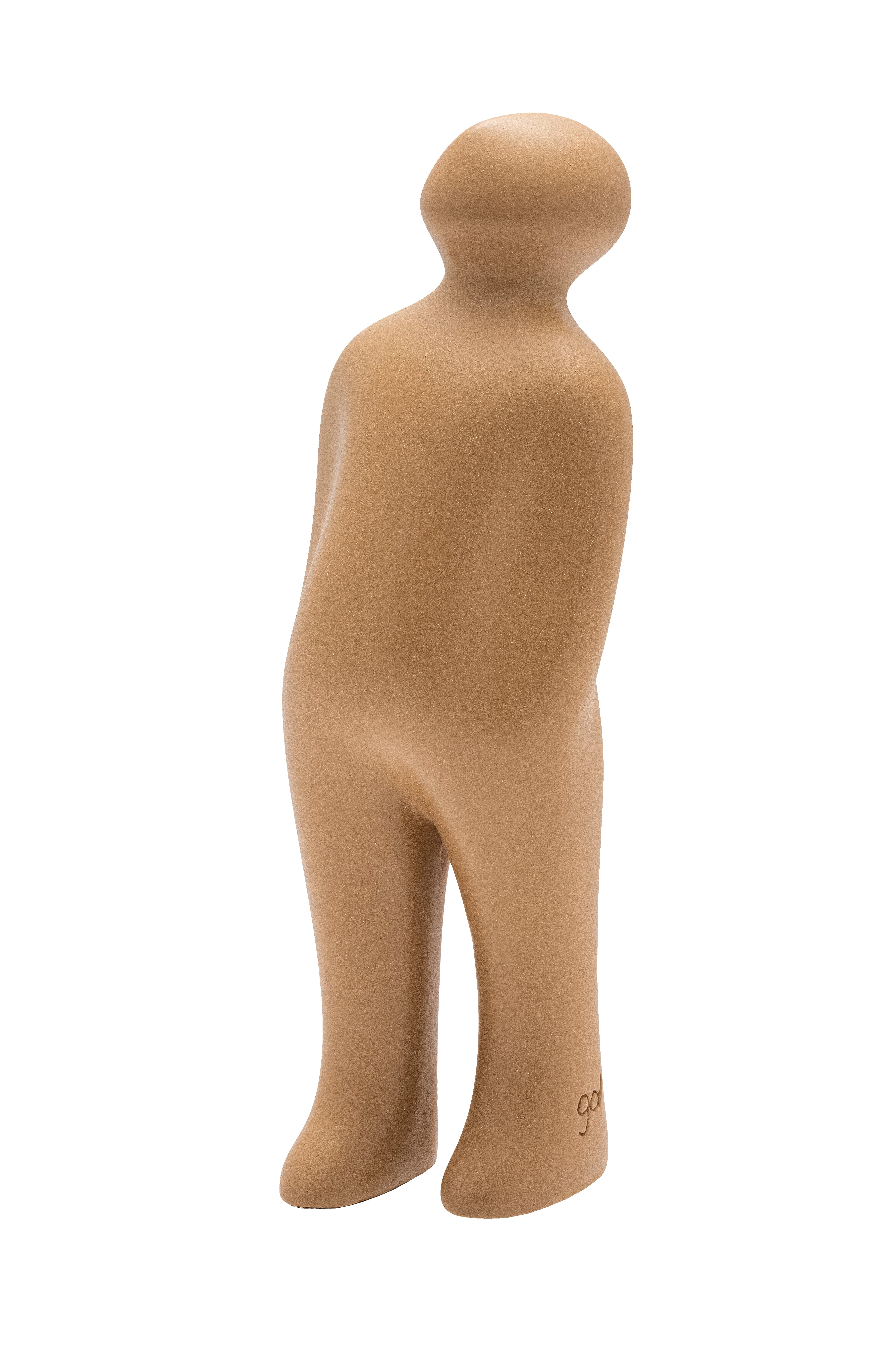 The Visitor figurine small Taupe (cor27)