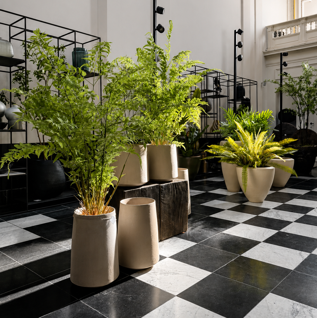 Silk-ka Plante artificielle - Acer Vert clair
