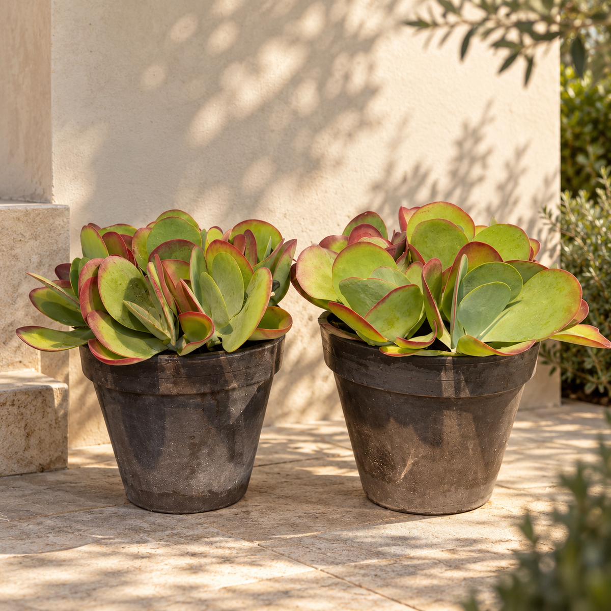 Opgevulde pot met Kalanchoë