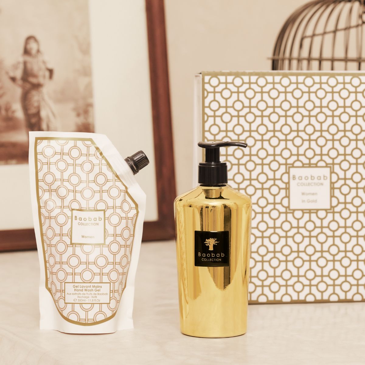 Gift set hand wash - WOMEN GOLD