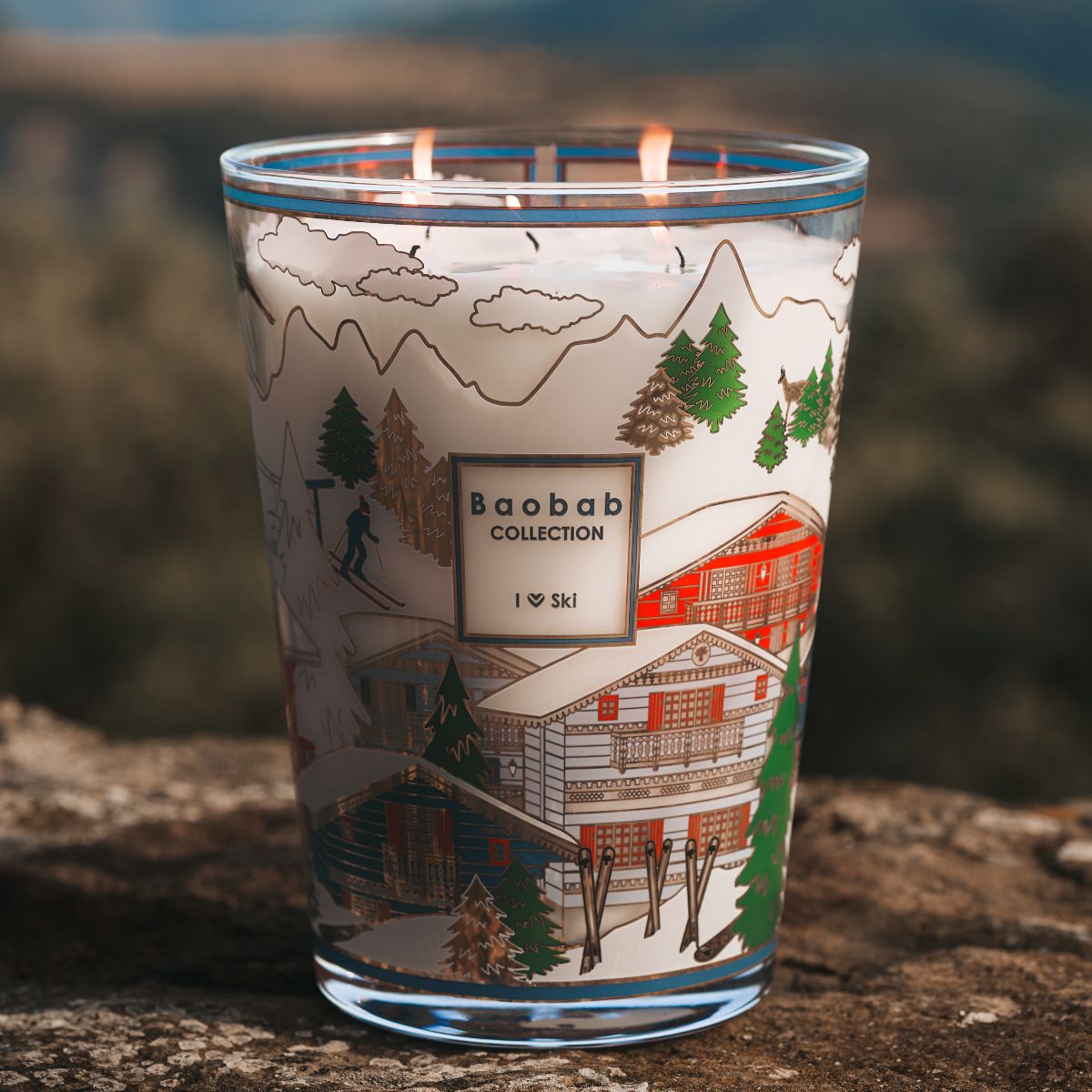 Baobab Scented Candle Limited Edition - I LOVE SKI