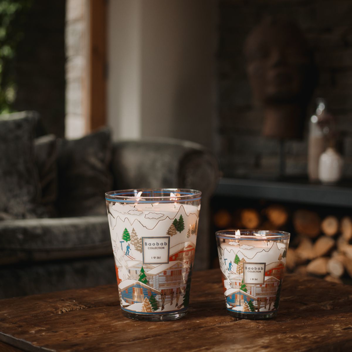Baobab Scented Candle Limited Edition - I LOVE SKI