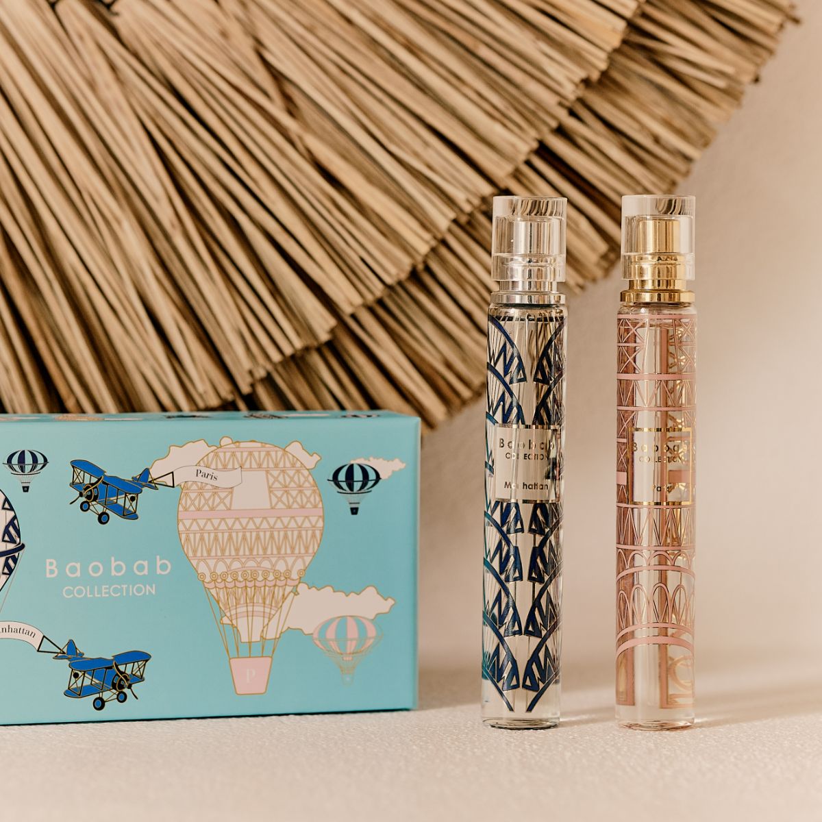 Baobab Interieursprays - Gift Box Home Spray Paris & Manhattan