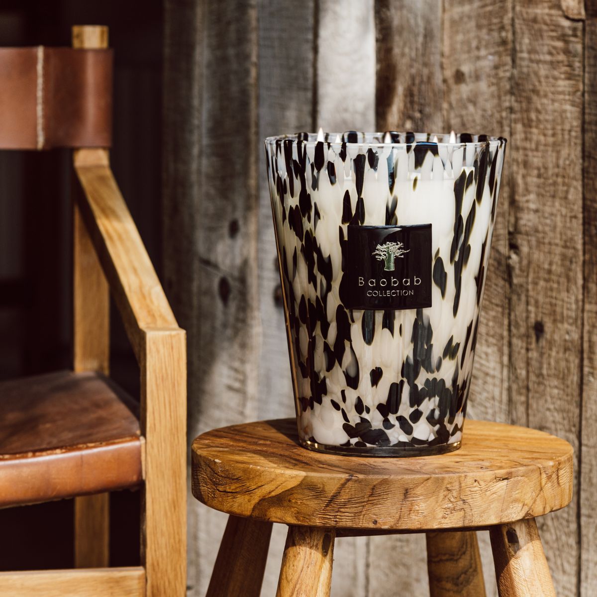 Baobab Scented Candle - Black Pearls