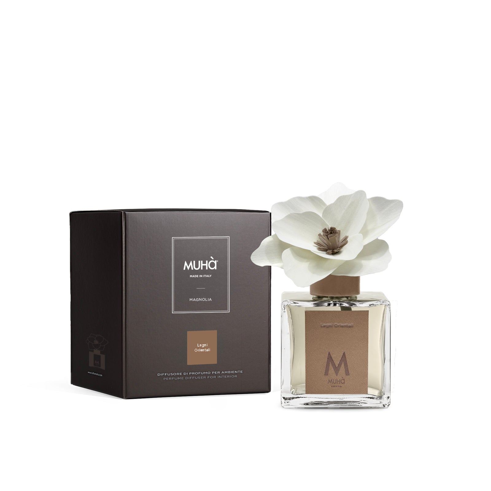 Muhà Reed Diffuser Magnolia Oriental Woods - 100ML