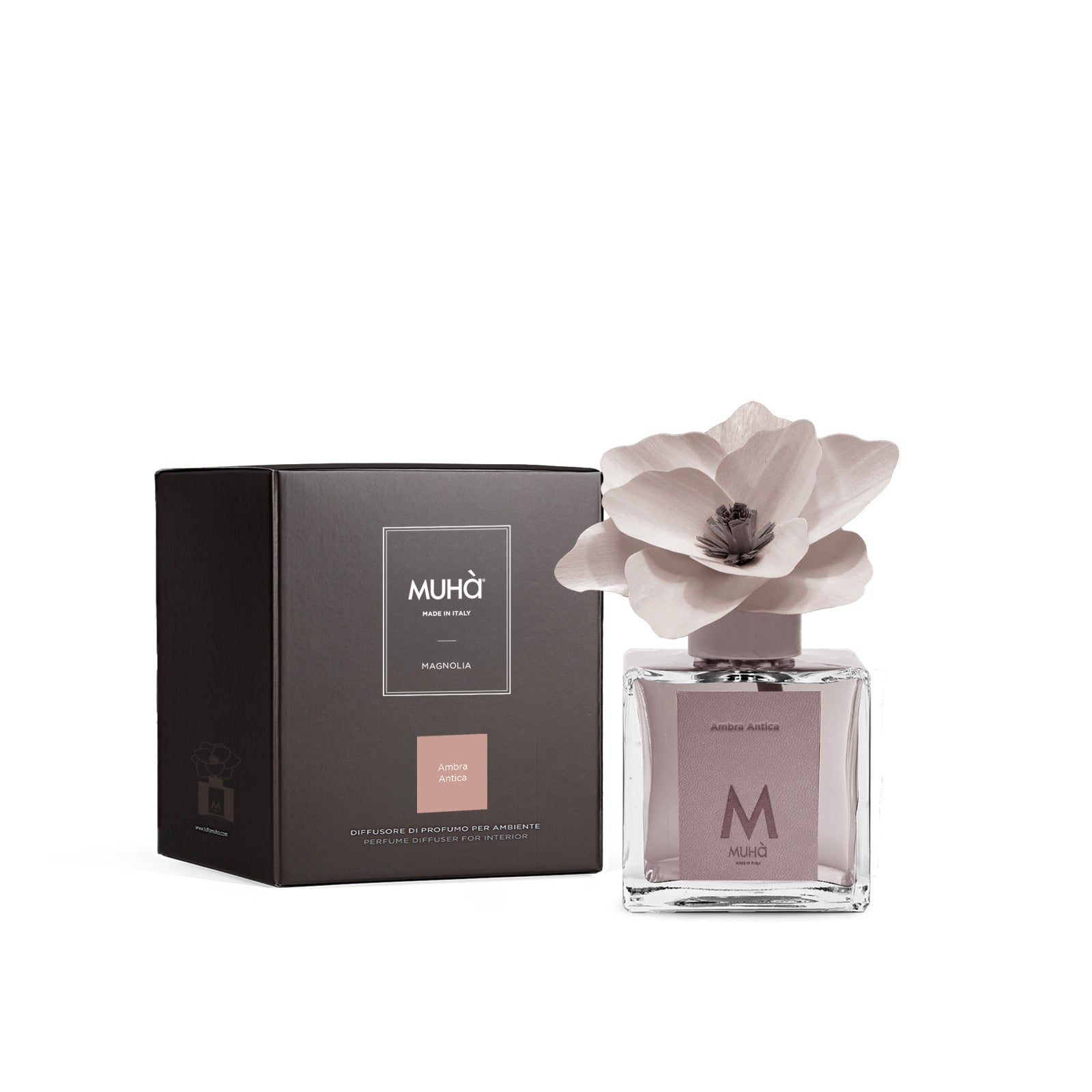 Muhà Reed Diffuser Magnolia Ancient Amber - 100ML