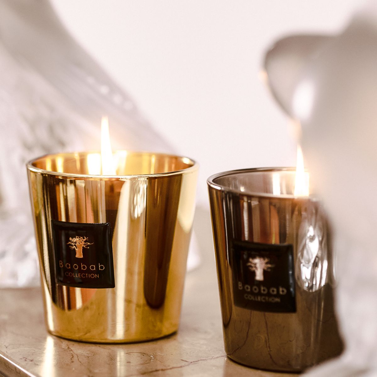 Baobab geurkaars geschenkset - Les Exclusives