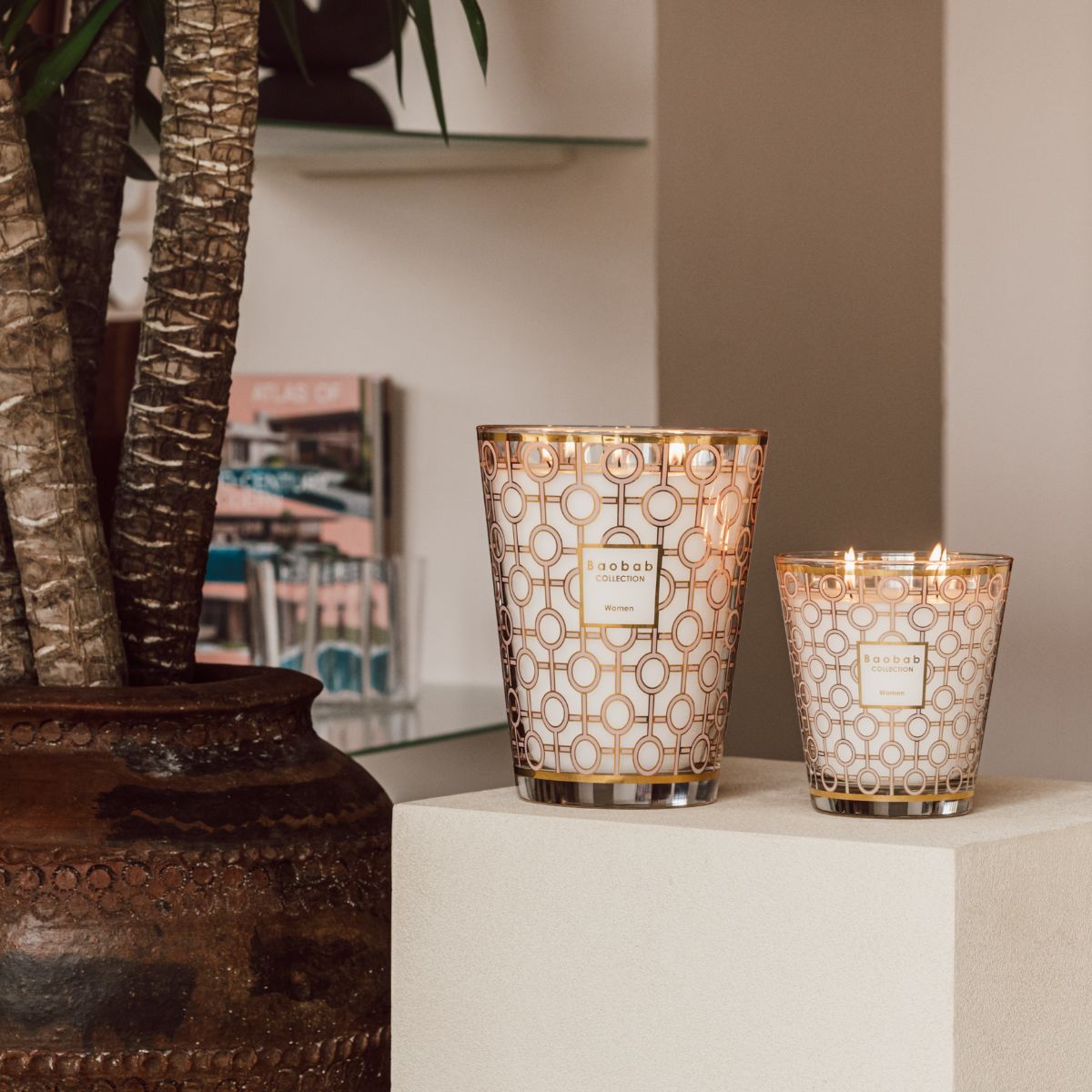 Baobab Scented Candle - Women