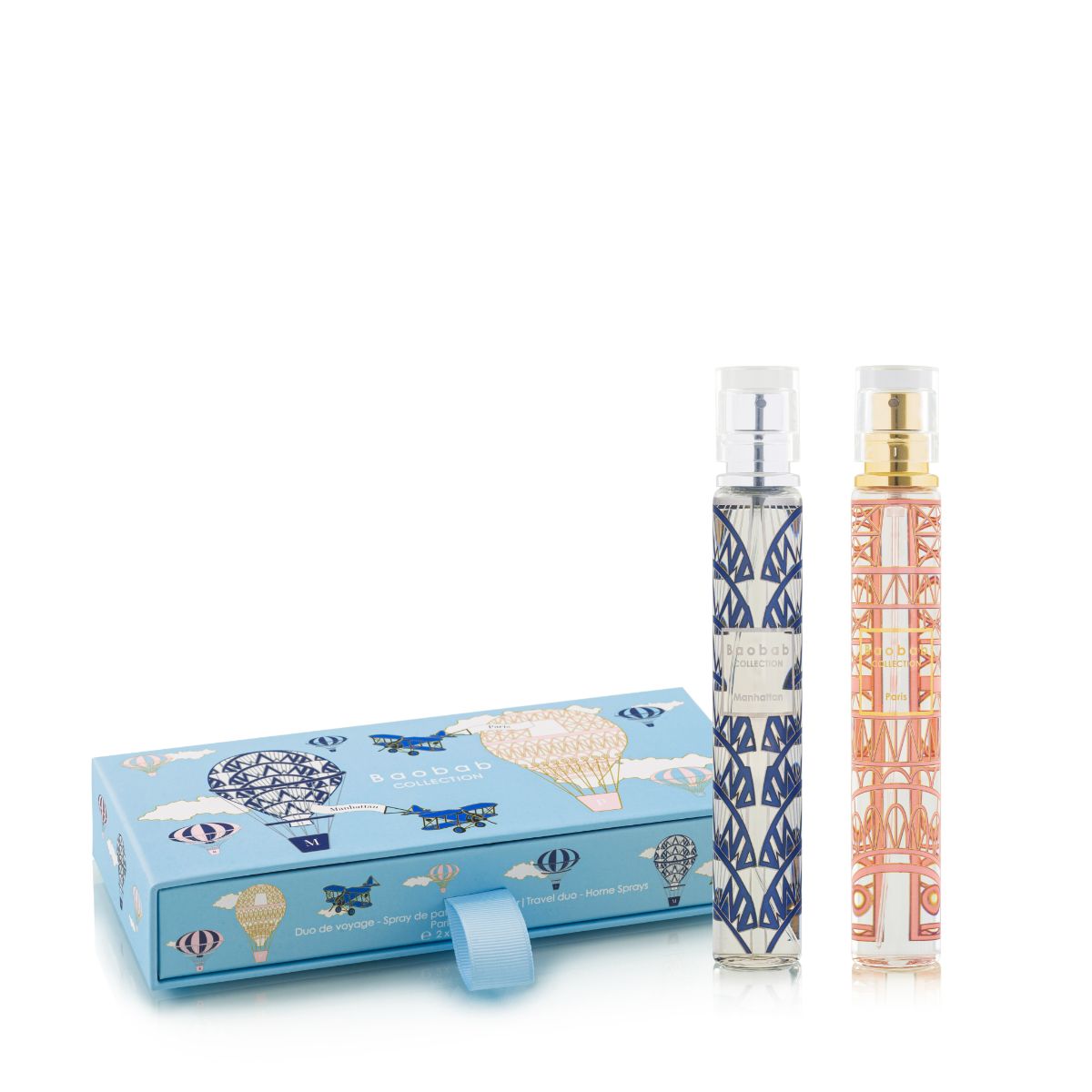 Baobab Interior Sprays - Gift Box Home Spray Paris & Manhattan