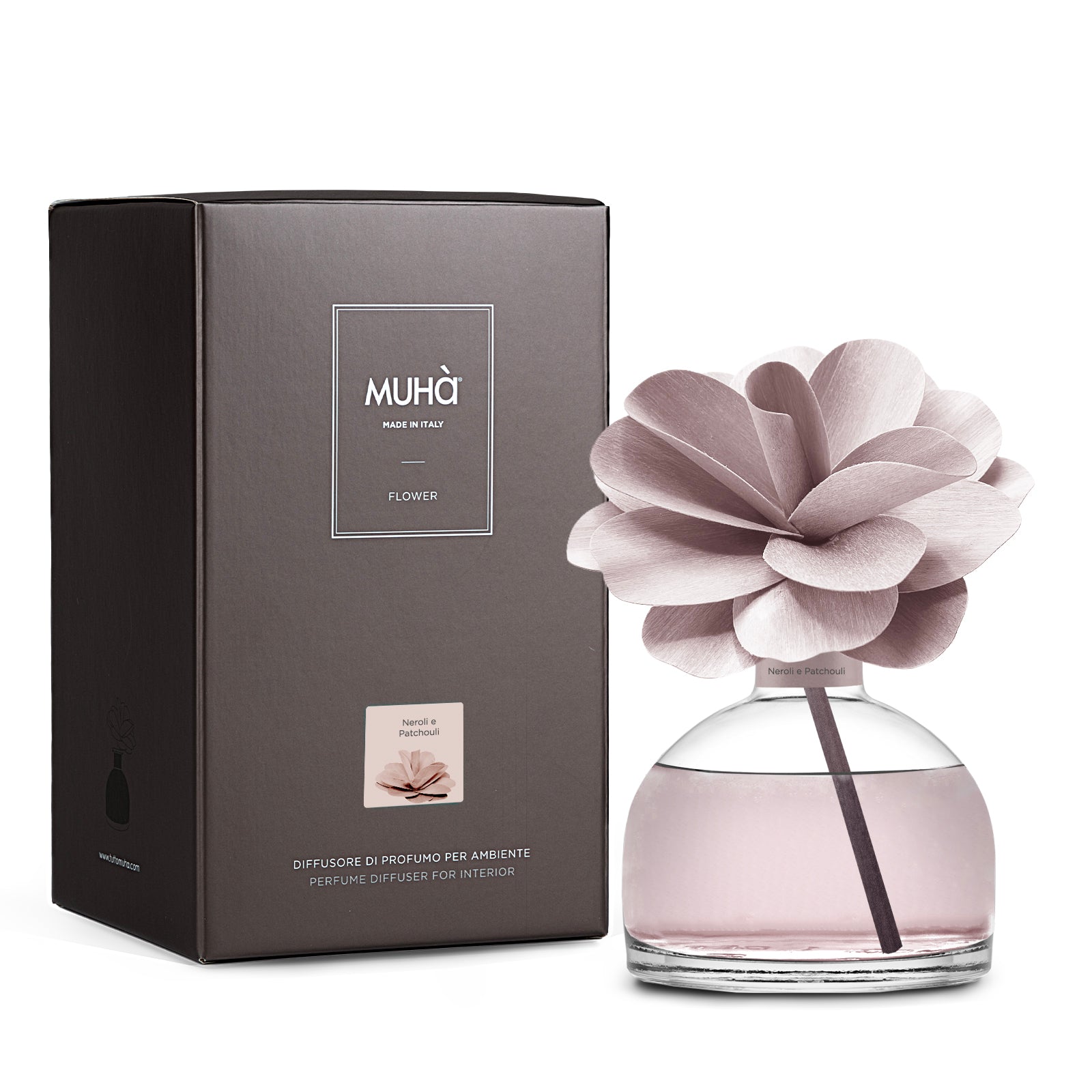 Muhà Scent Diffuser FLOWER Neroli & Patchouli - 200ML