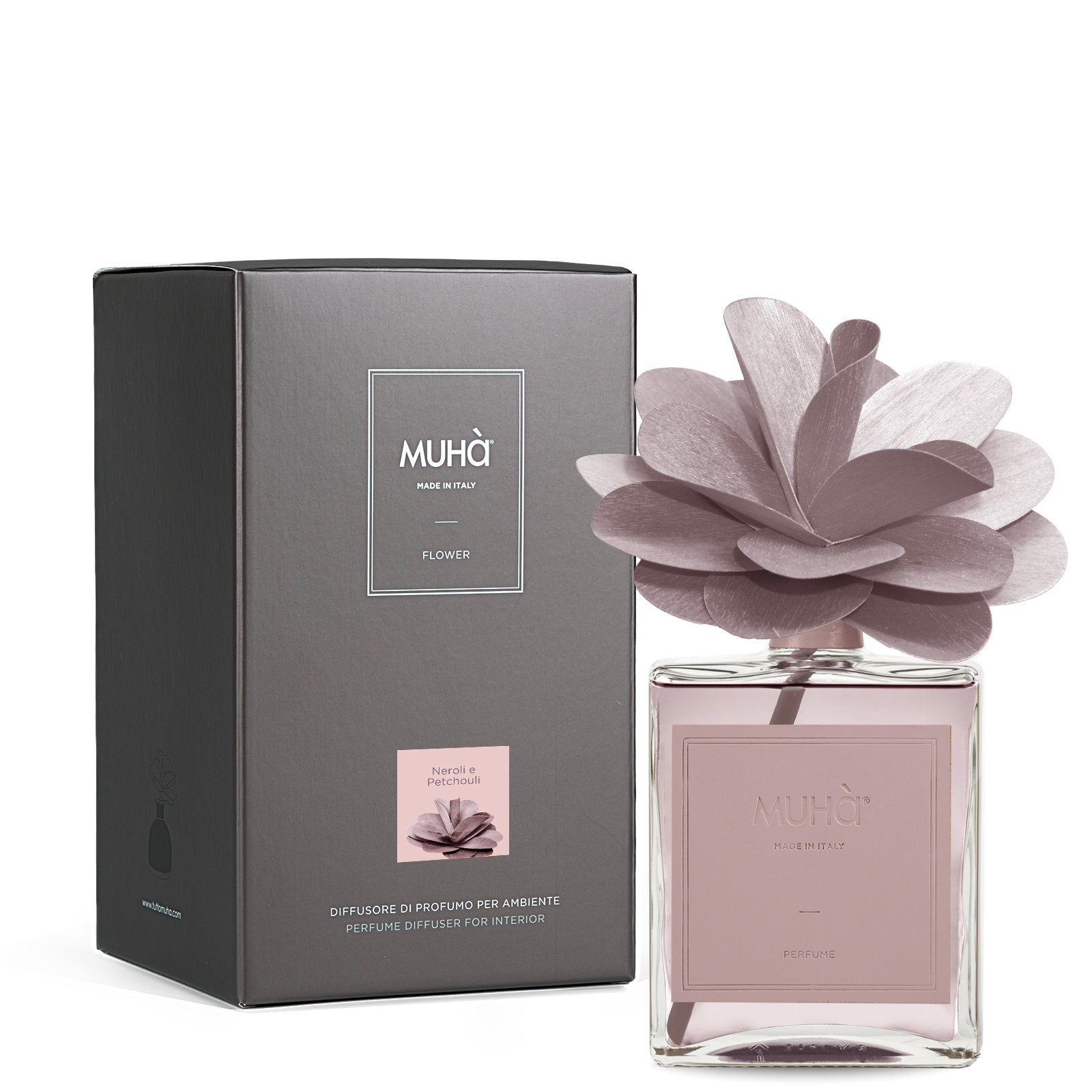 Muhà Fragrance Diffuser FLOWER Neroli & Patchouli - 500ML