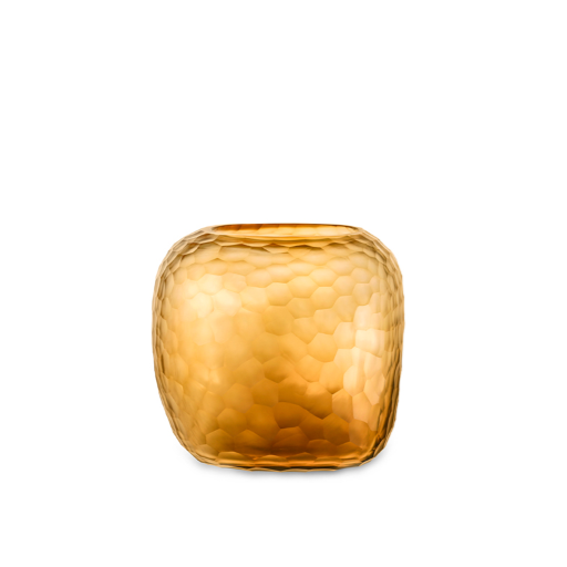 Guaxs vase Somba Clear/Gold - Large