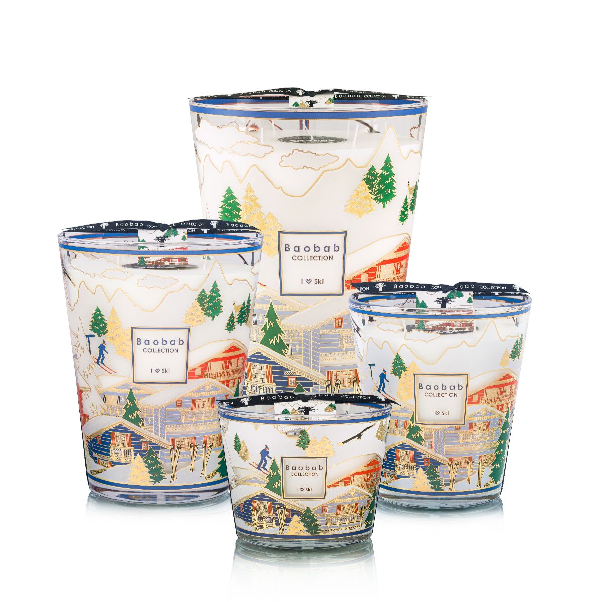 Baobab geurkaars Limited Edition - I LOVE SKI