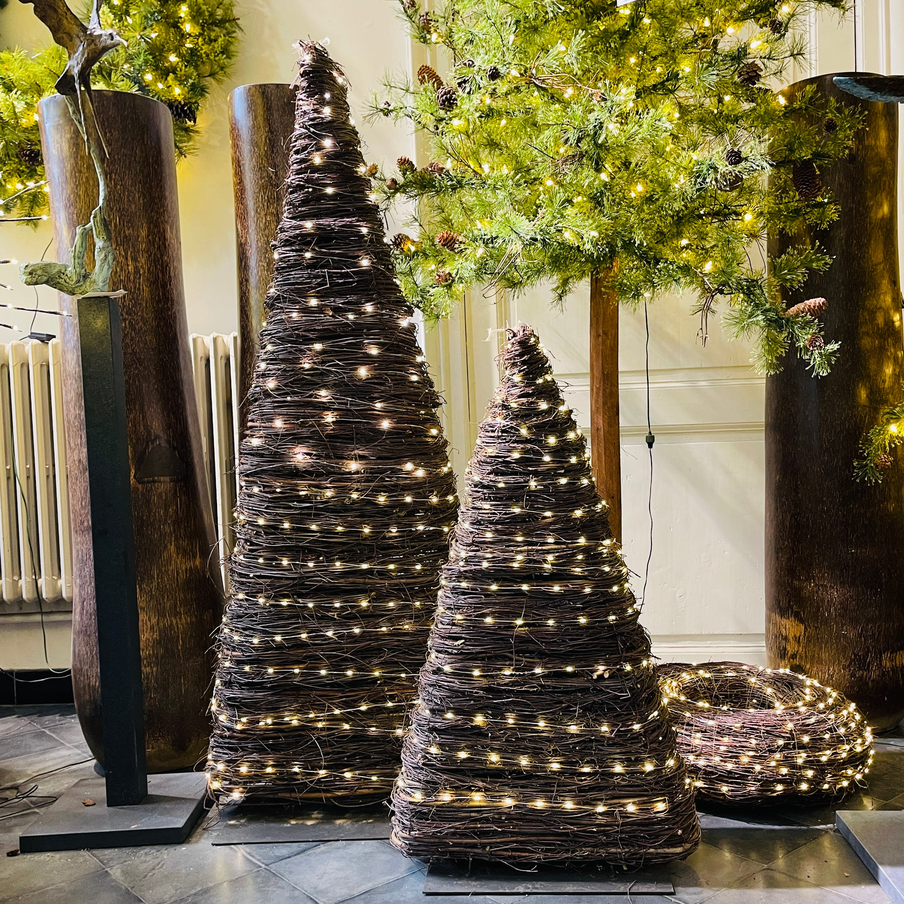 Wooden X-MAS Tree - 90cm & 140cm