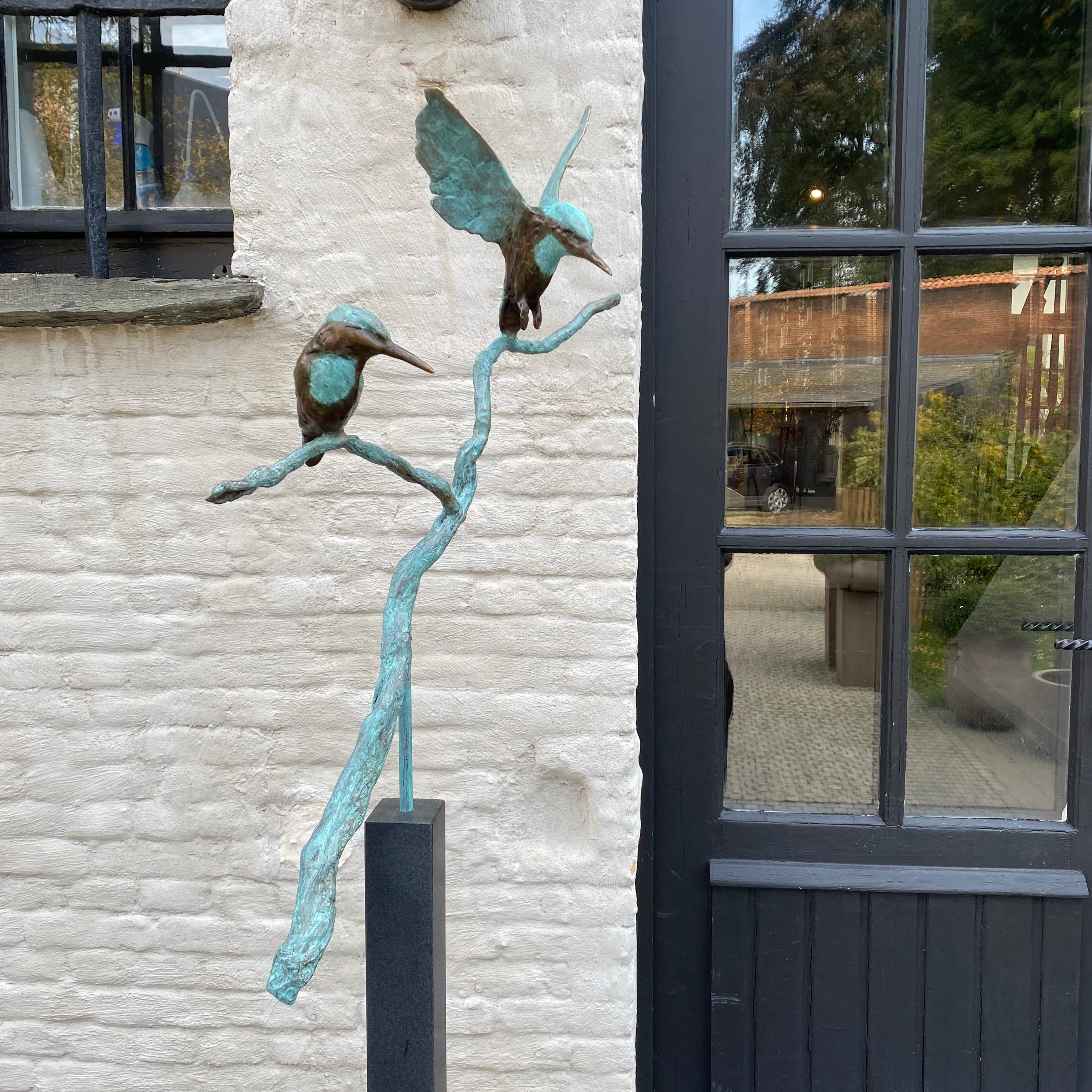 Jonneke Kodde - Flying and Perched Kingfisher
